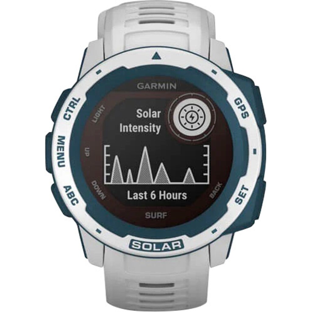 Garmin Smartwatch »Instinct Solar – Surf Edition«