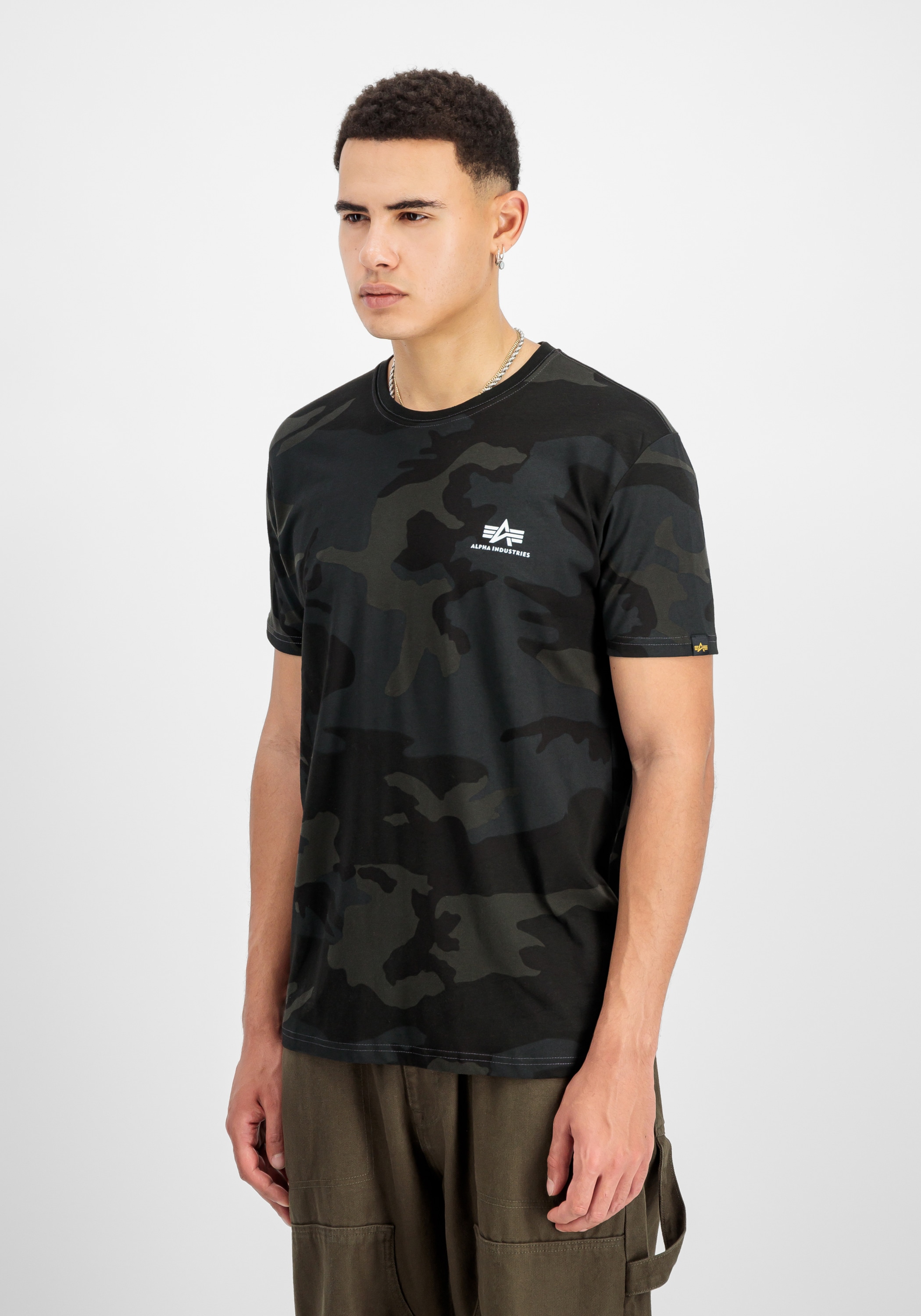 Alpha Industries T-Shirt »Backprint T-Shirt Camo T-Shirt«