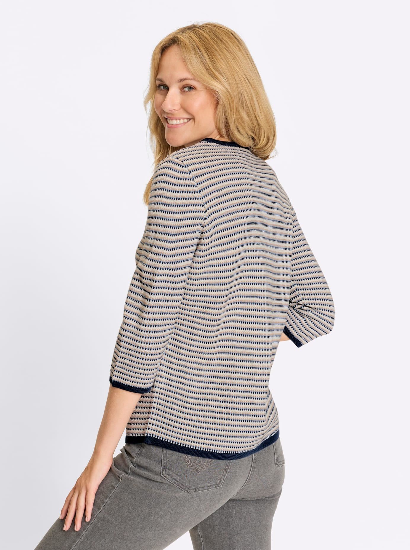 Classic Basics 3/4 Arm-Pullover »Pullover«