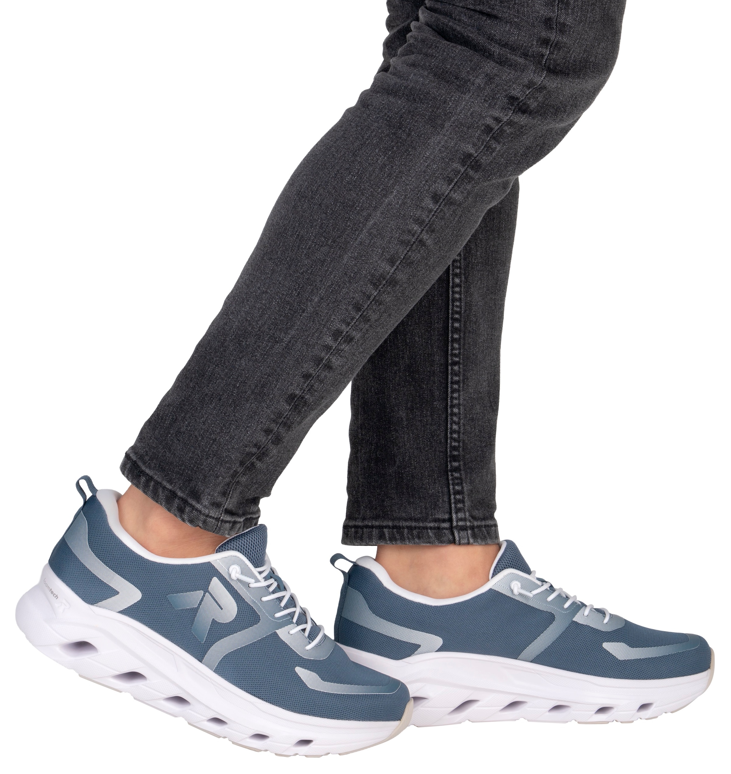 RIEKER Sport Slip-On Sneaker  Sportschuh, Freizeitsneaker, Halbschuh zum Schlupfen