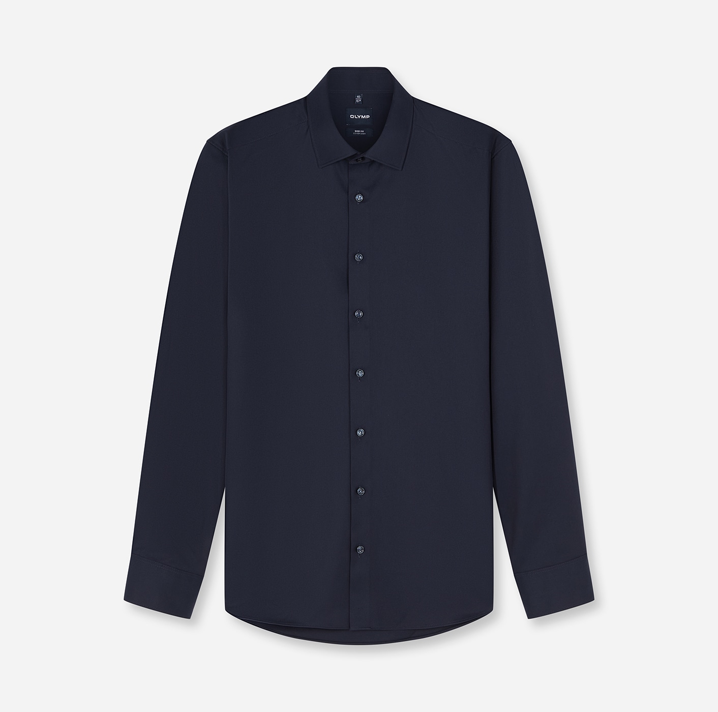 OLYMP Langarmhemd »Level Five Cover Shirt« höchste Blickdichte, bügelfrei, Businesshemd, body fit