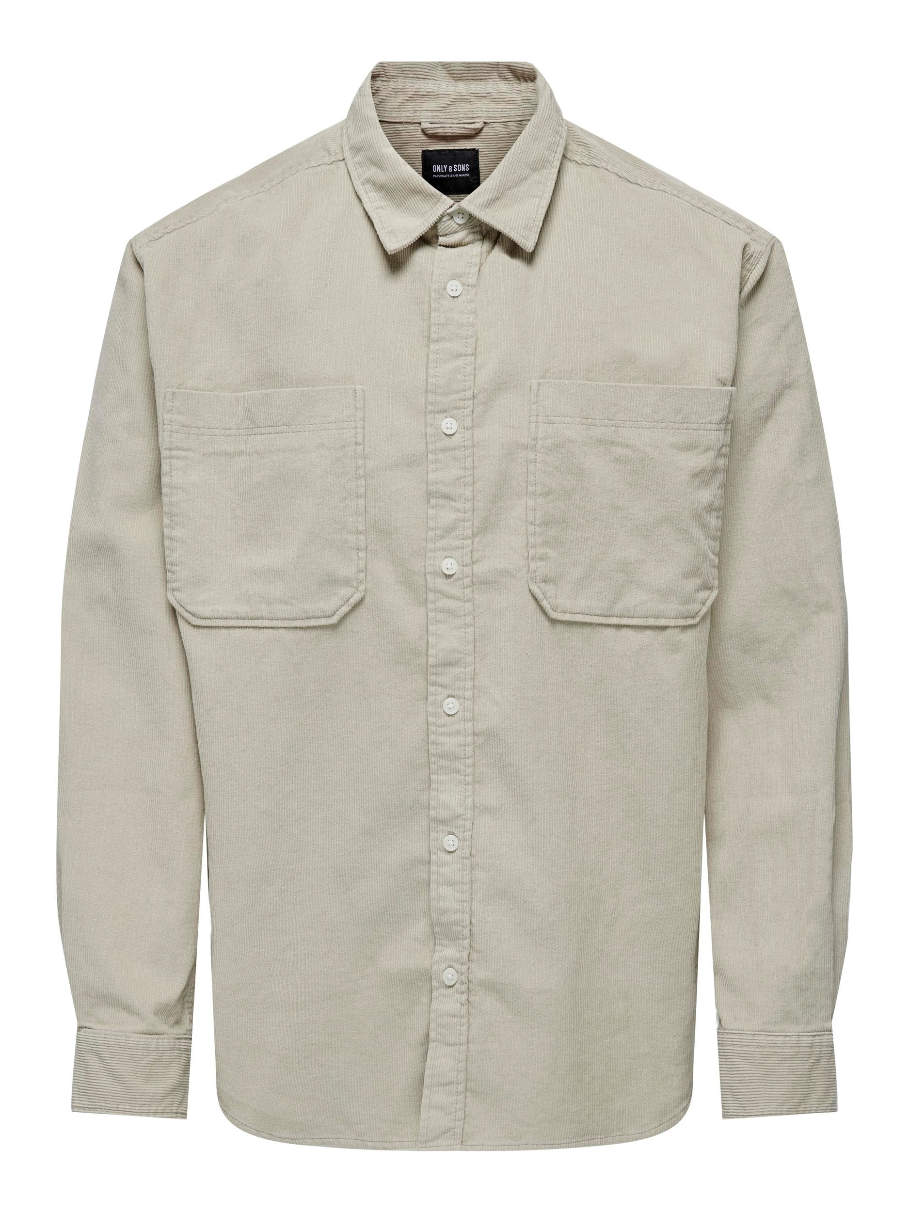 ONLY & SONS Langarmhemd »OS ONSALP RLX 2PKT WASHD COR«