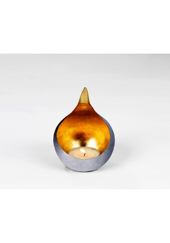 Lambert Windlicht »Kerzenhalter Caldera«, (1 St.), aus Eisen, gebürstet kaufen