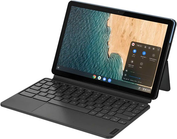 Lenovo Chromebook »Lenovo IdeaPad Duet Chrome Tablet mit Pen«, (25,65 cm/10,1 Zoll), MediaTek, Mali-G72 MP3, Lenovo USI Pen