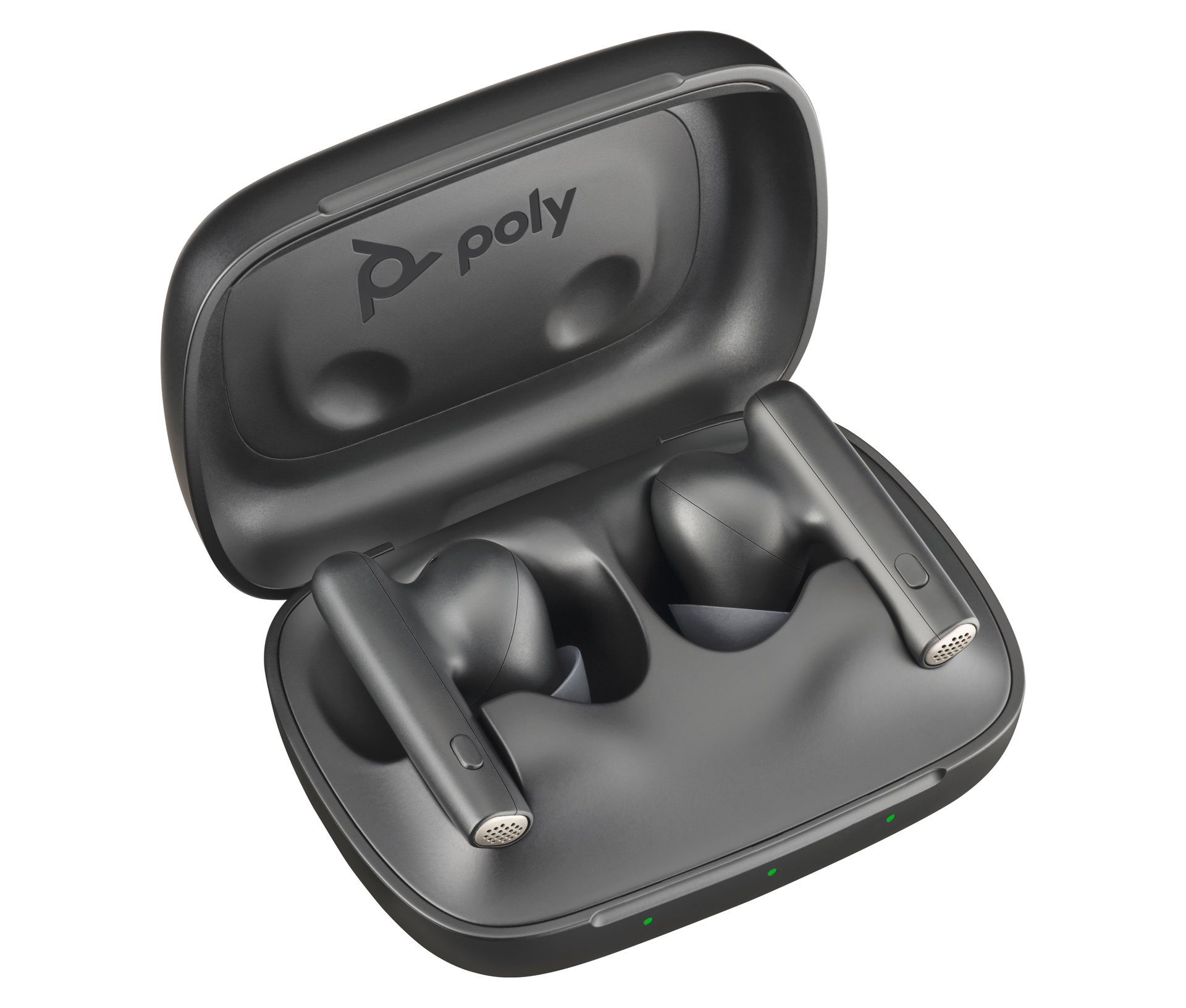 Poly Wireless-Headset »BT Headset Voyager Free 60 USB-C/A« Bluetooth Active Noise Cancelling (ANC) Active Noise Canceling in schwarz