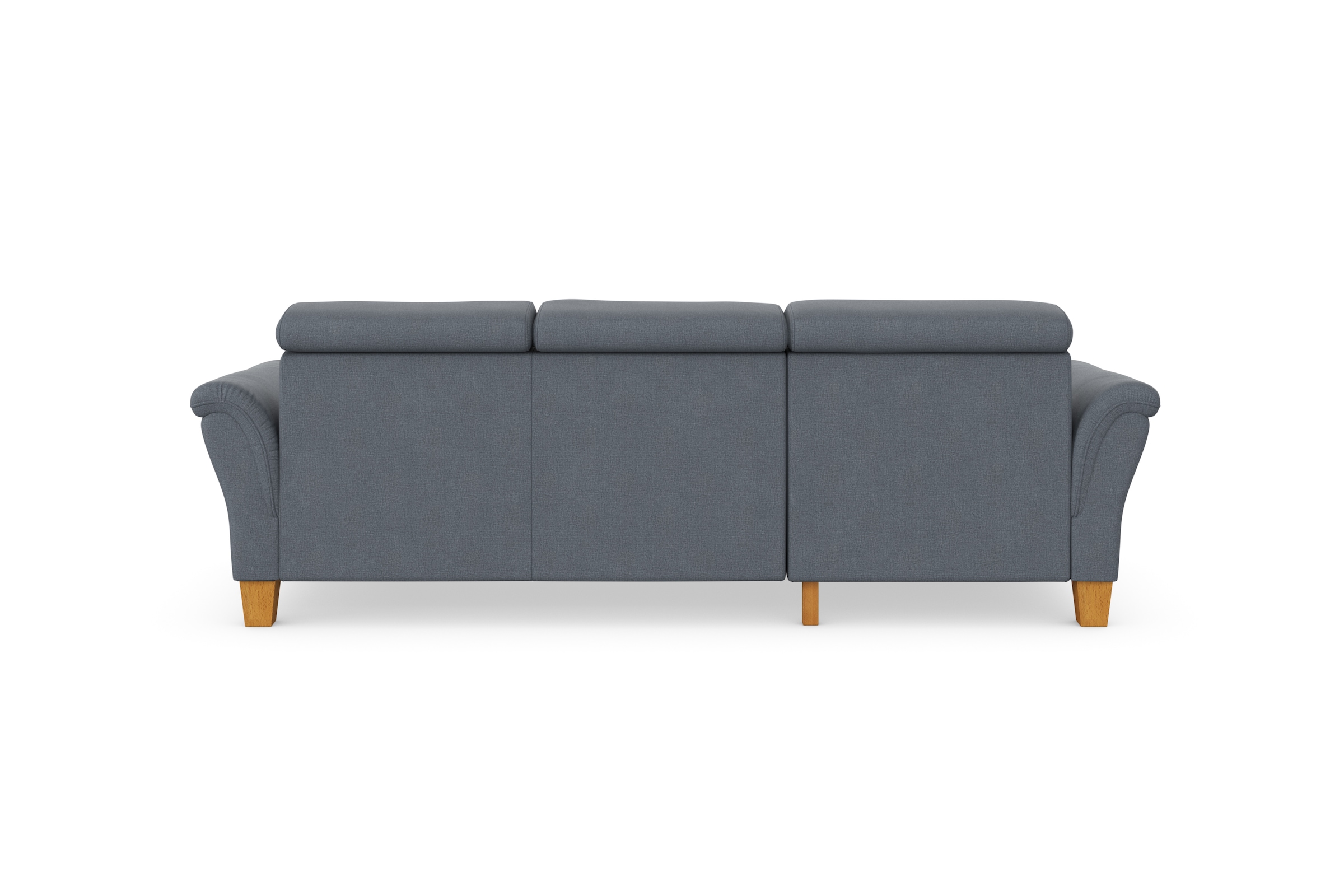 Home affaire Ecksofa »Lindgren L-Form« wahlweise mit Bett mit klappbaren Rollen, Kasten und Kopfverstellung