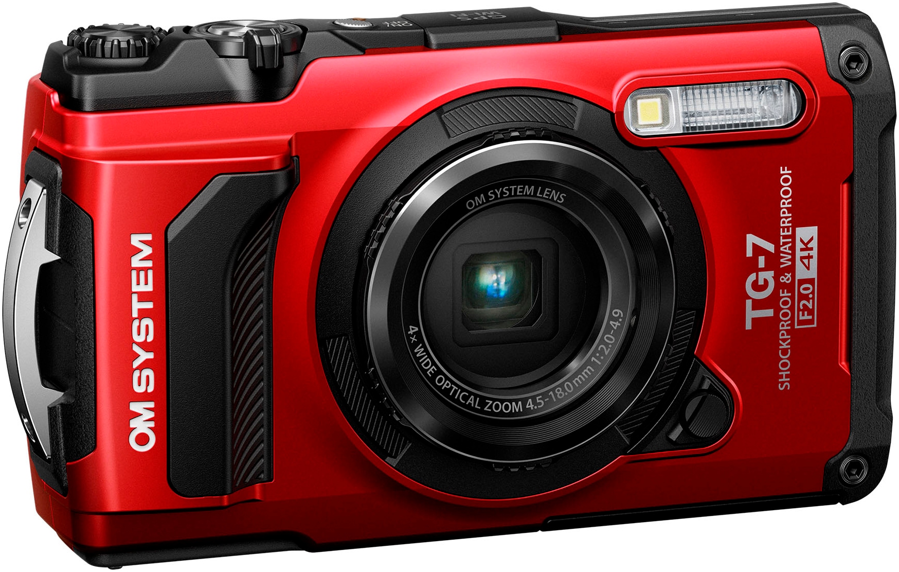 Olympus Kompaktkamera »Tough TG-7«, 12 MP, 4 fachx opt. Zoom, Bluetooth-WLAN (Wi-Fi)