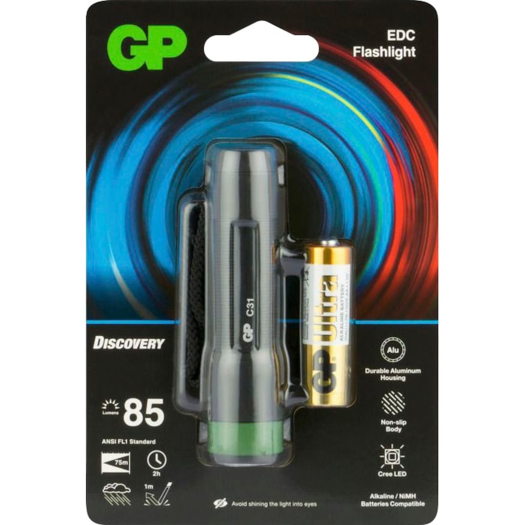 GP Batteries Taschenlampe »GP Discovery C31, CRE LED GP«