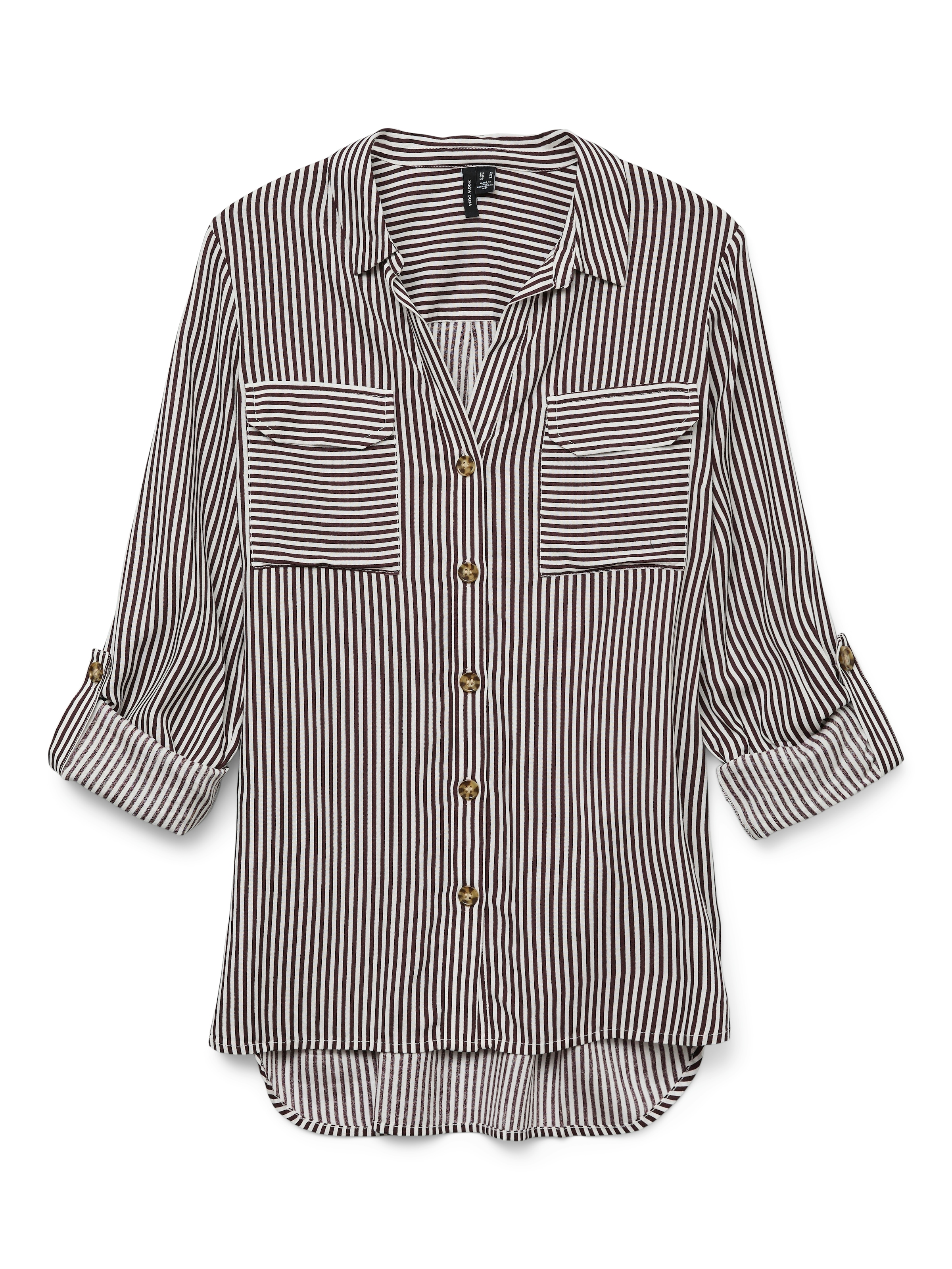 Vero Moda Hemdbluse »VMBUMPY L/S SHIRT NEW WVN GA NOOS«