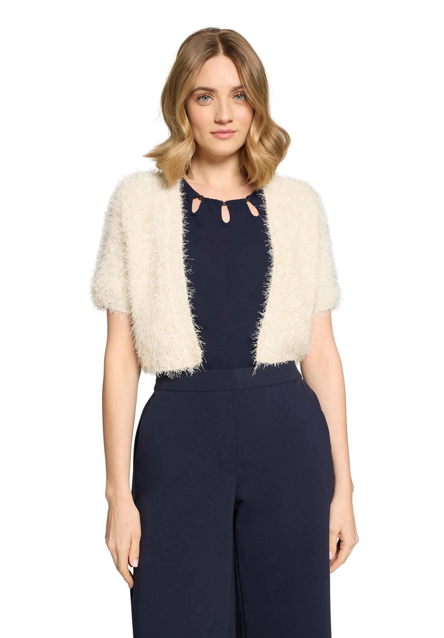 Vera Mont Strickjacke »Sommer-Strickjacke mit Effektgarn«