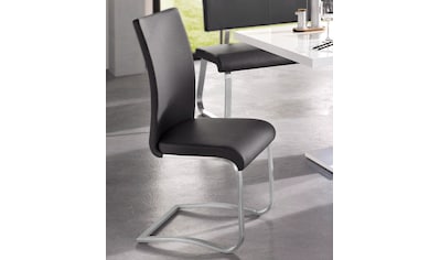 MCA furniture Freischwinger »Arco«, (Set), 2 St., Leder, Stuhl mit Echtlederbezug,... kaufen