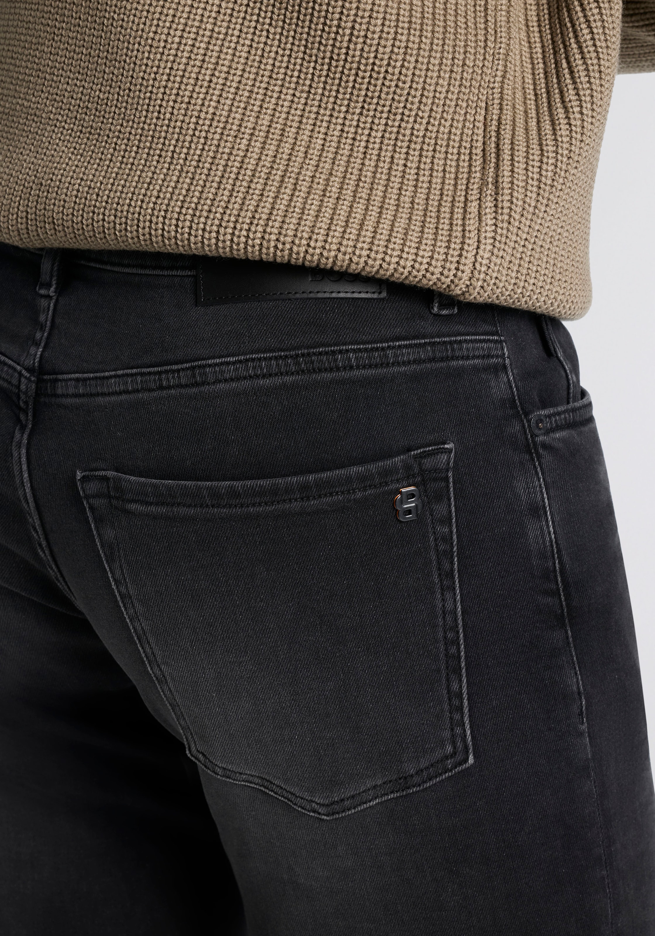 BOSS ORANGE Tapered-fit-Jeans »ONYX«, in 5-Pocket-Form, komfortabler Stretch-Denim