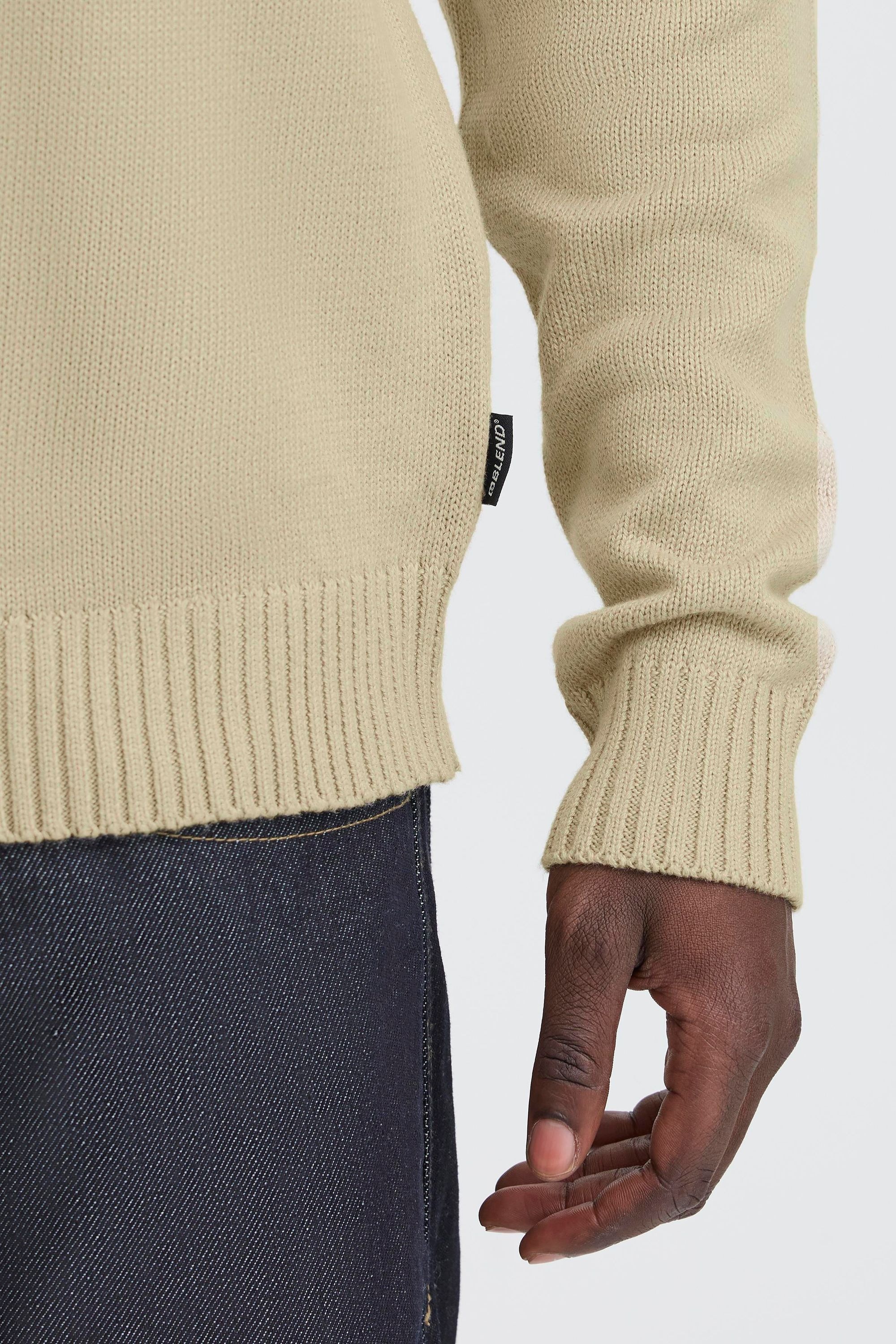 Blend Strickfleece-Pullover »Strickpullover BHDENO«