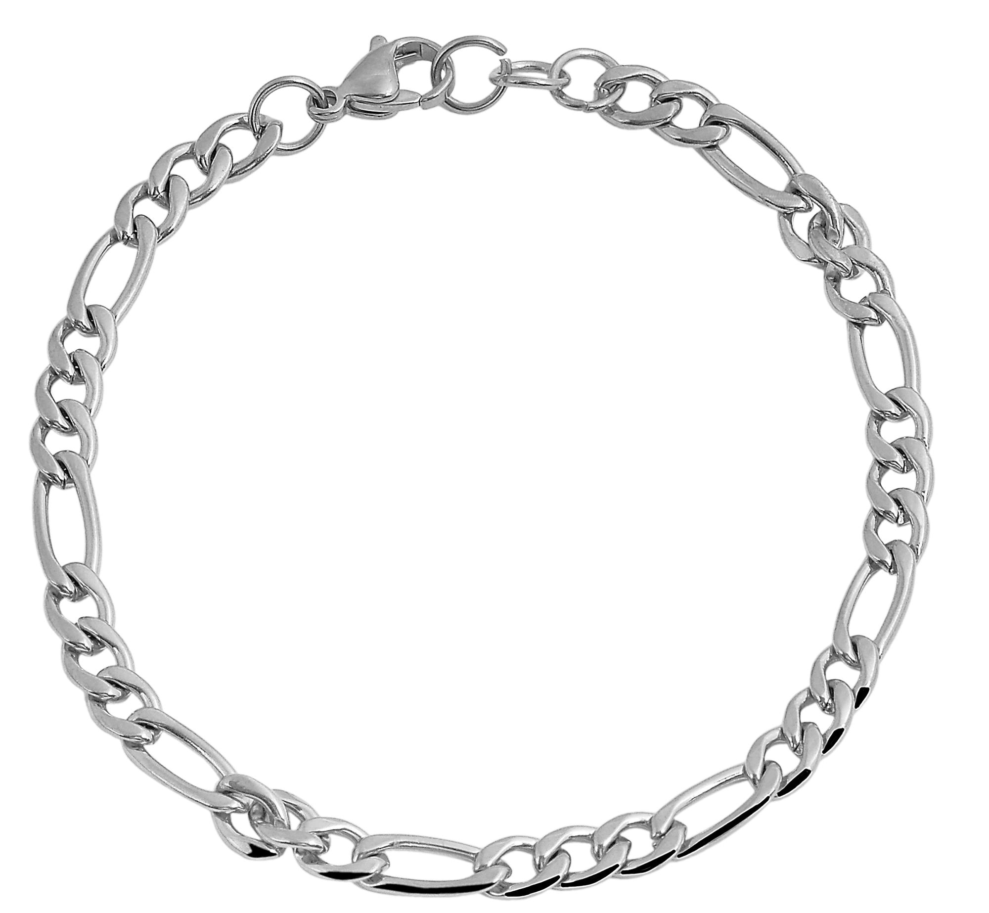 Adelia´s Armband »Unisex Armband aus Edelstahl 18 cm«