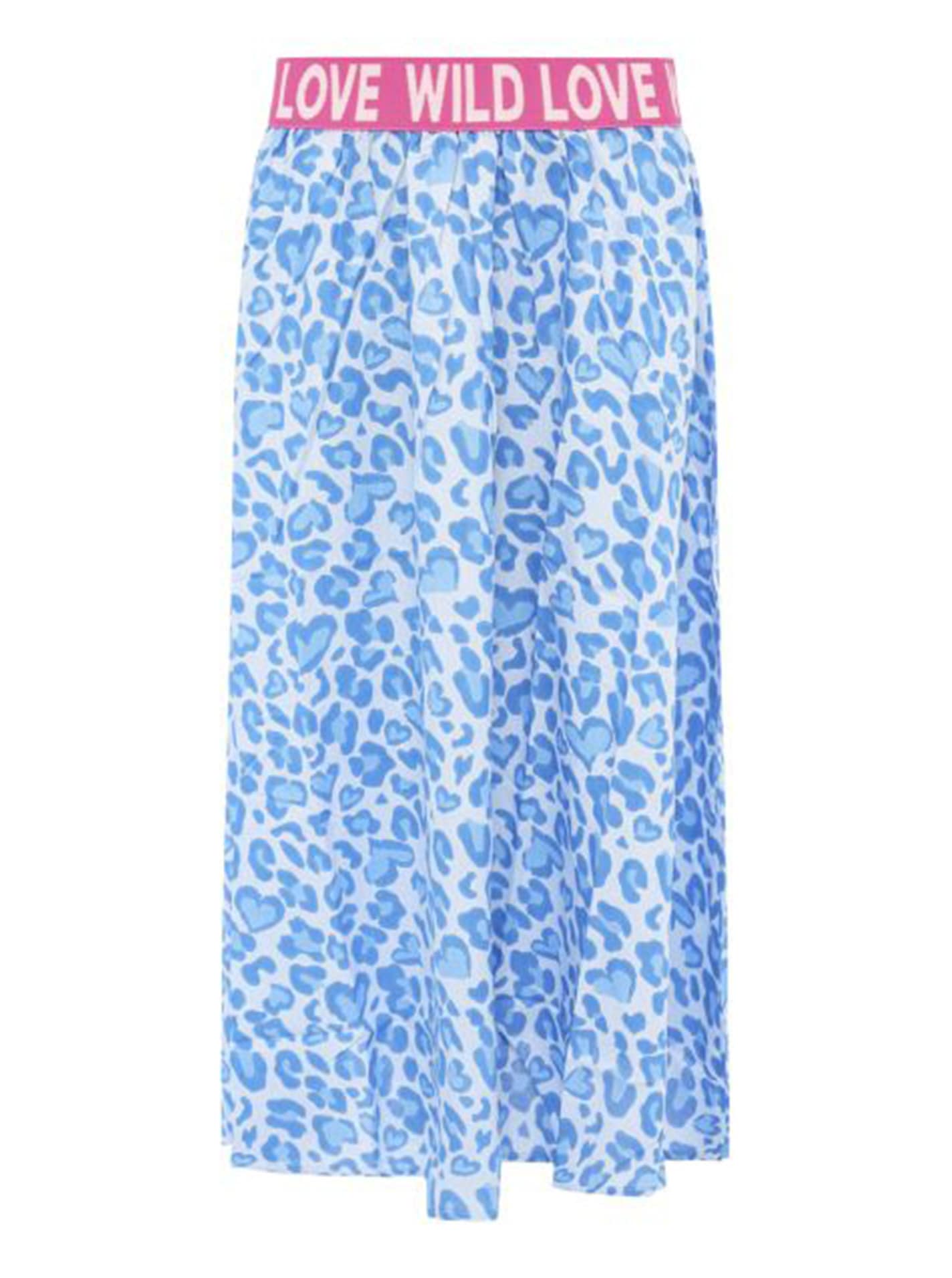 Zwillingsherz Maxirock »"Leo Herzen"« Animal-Muster, knöchellang, Gummizug, leicht