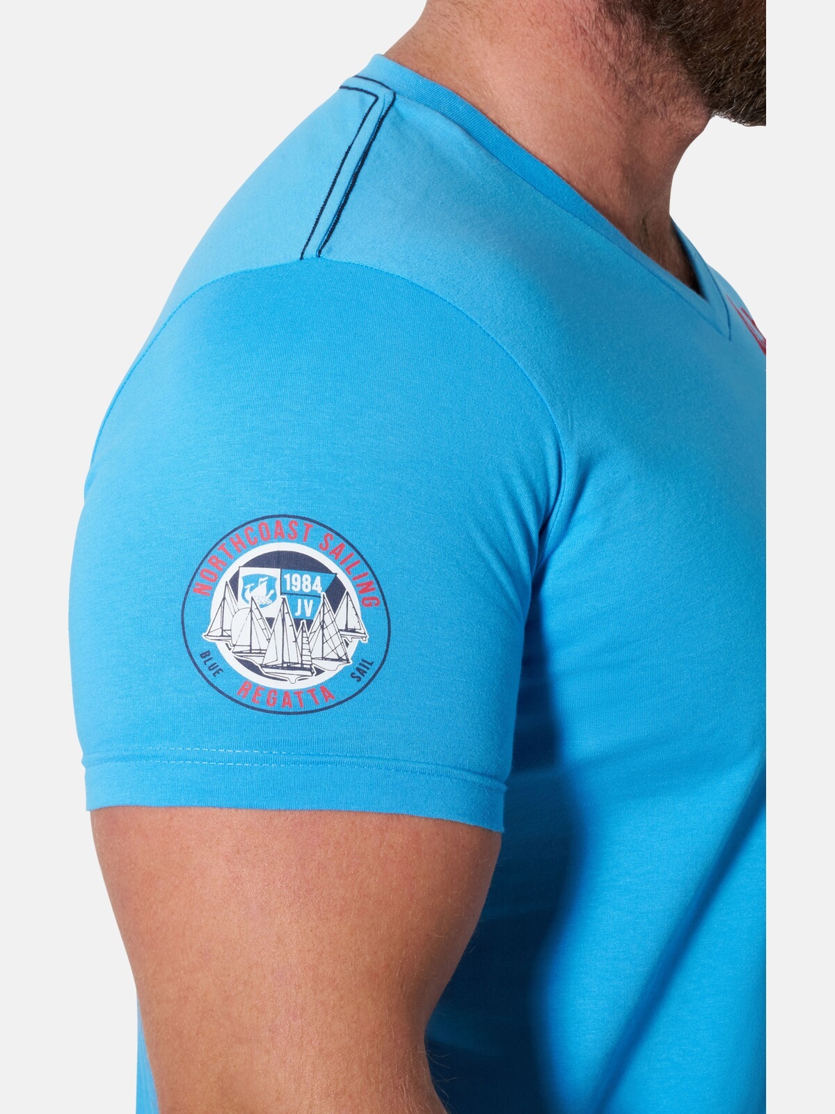 Jan Vanderstorm V-Shirt »T-Shirt RAGAN«