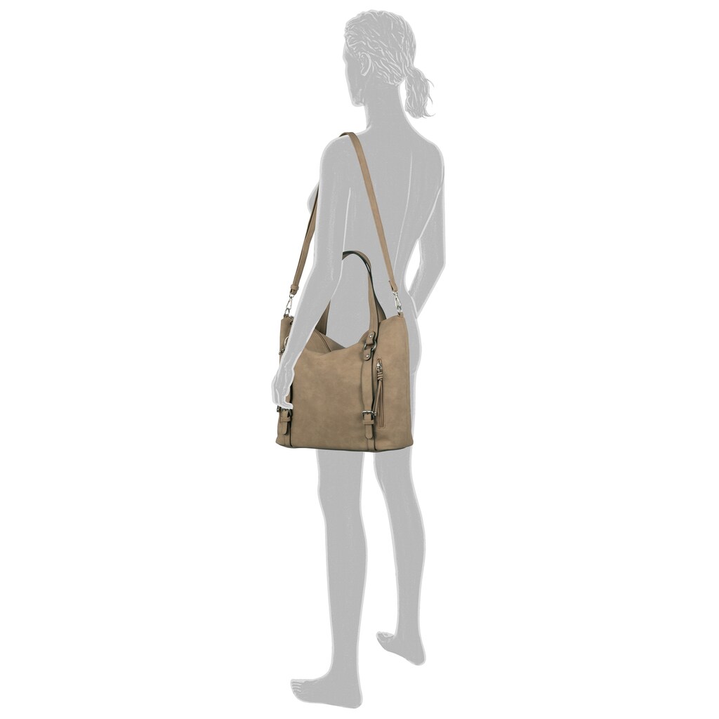 TOM TAILOR Shopper »CAIA Zip shopper M«