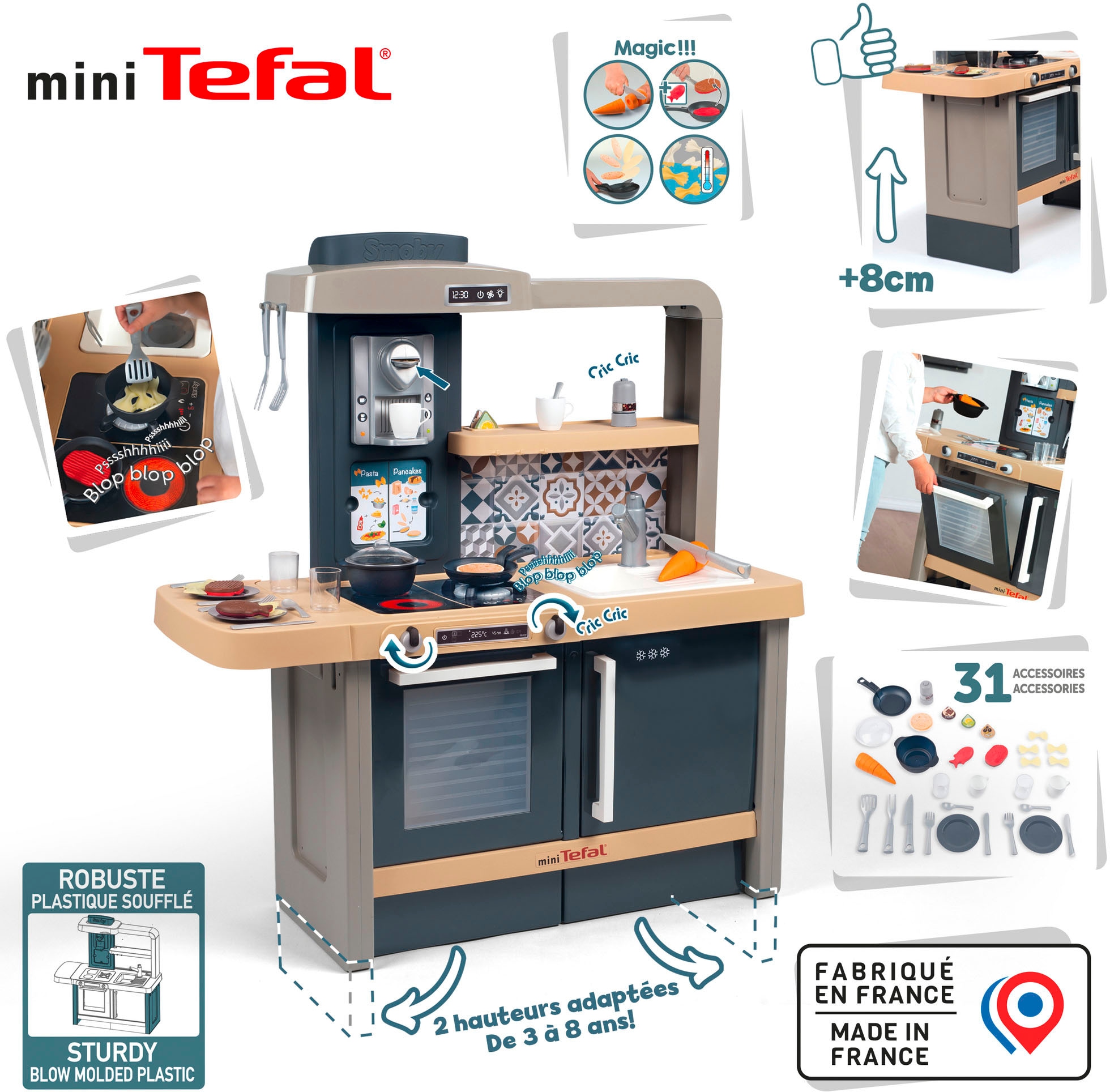 »Tefal Evo«, Spielküche | mit online Smoby Sound OTTO