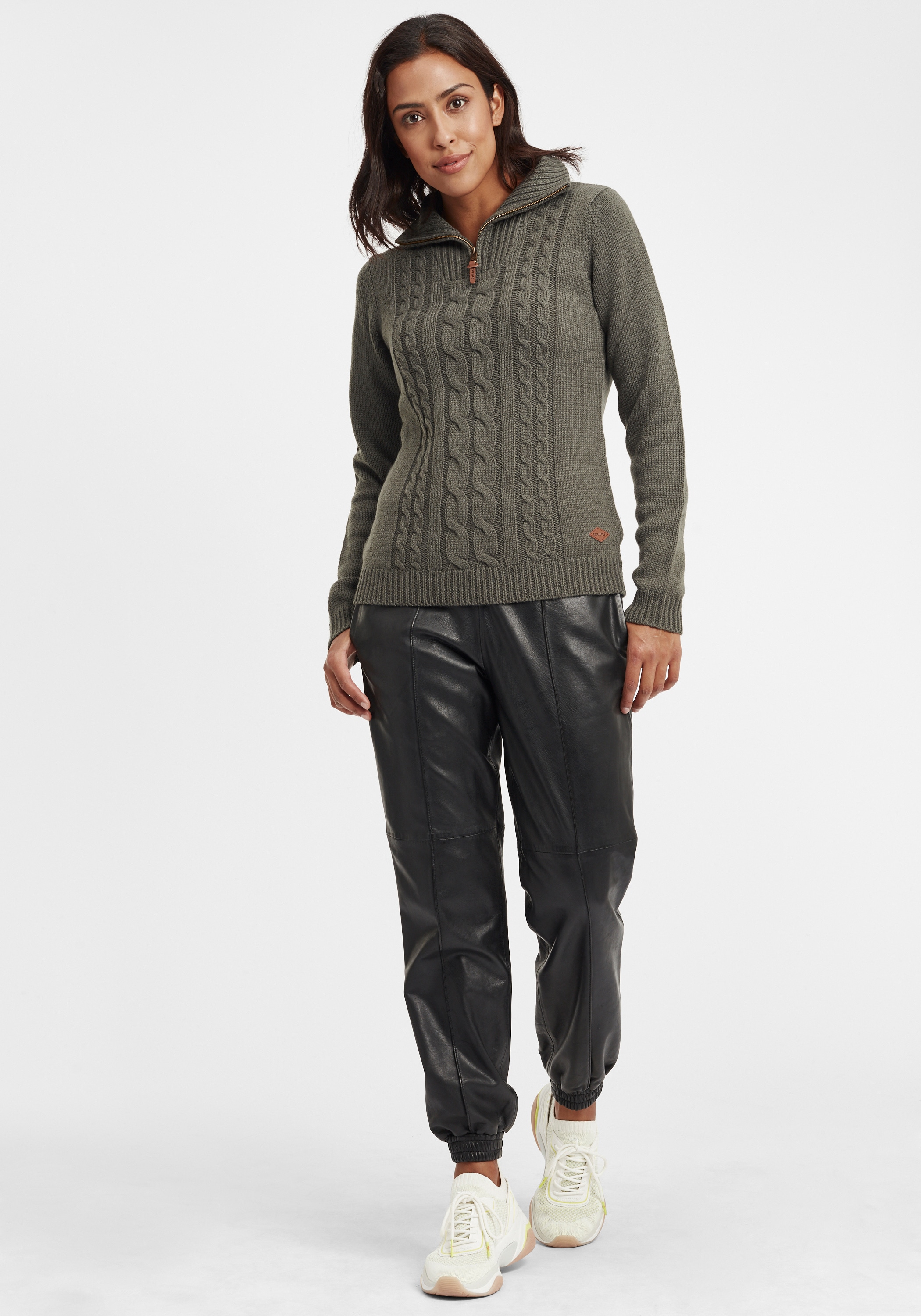 OXMO Strickjacke »Strickpullover OXCarry«