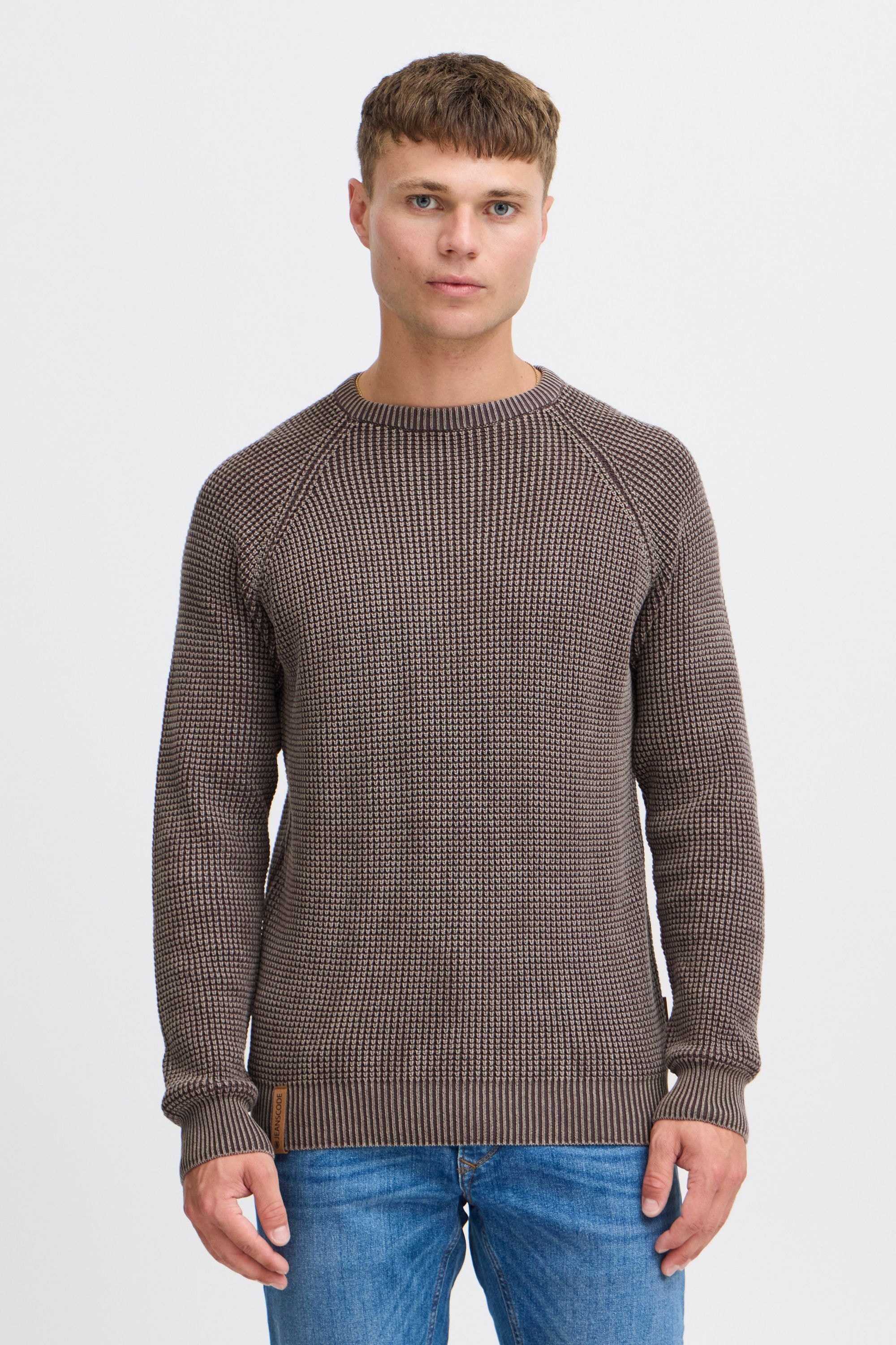 Indicode Strickfleece-Pullover »Strickpullover IDRockford«