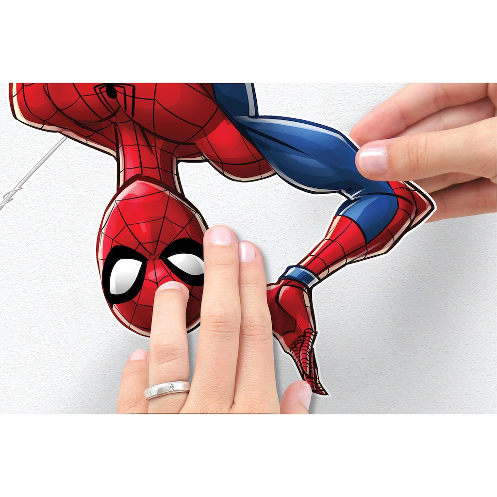 Komar Wandtattoo »Spider-Man Web Head«, (8 St.)