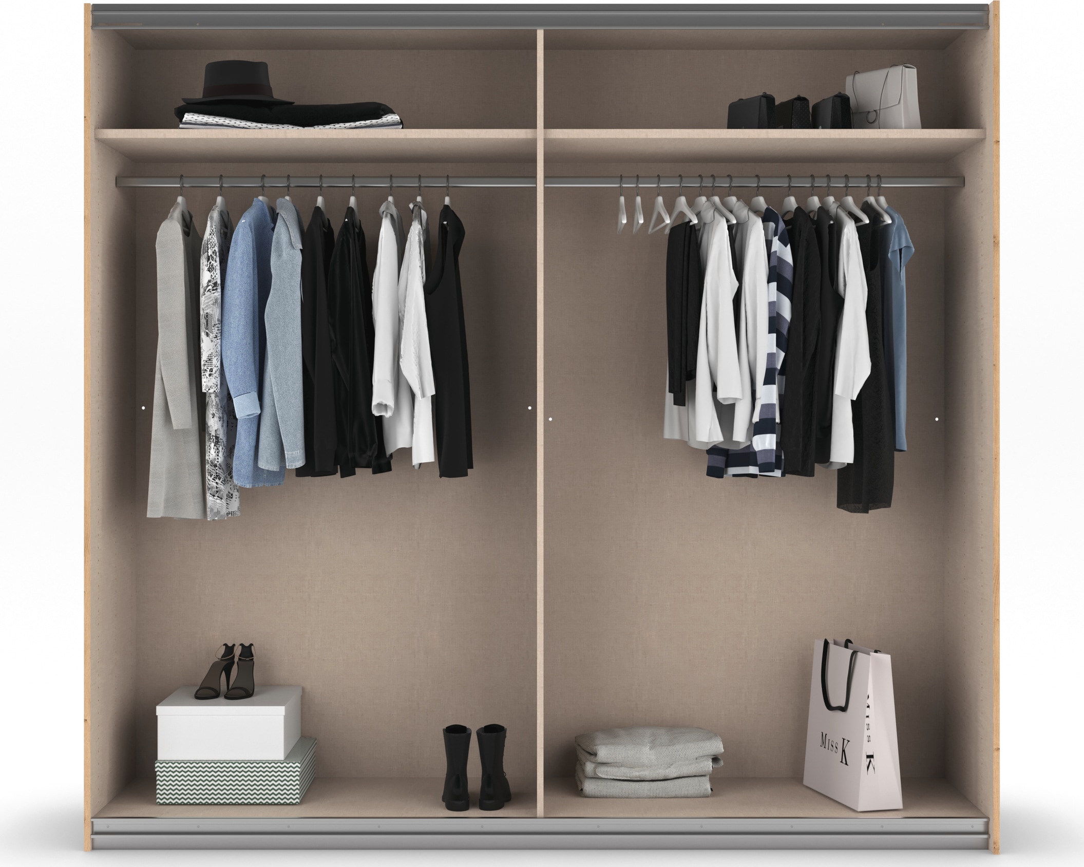 rauch Schwebetürenschrank »Bilbao-Extra«