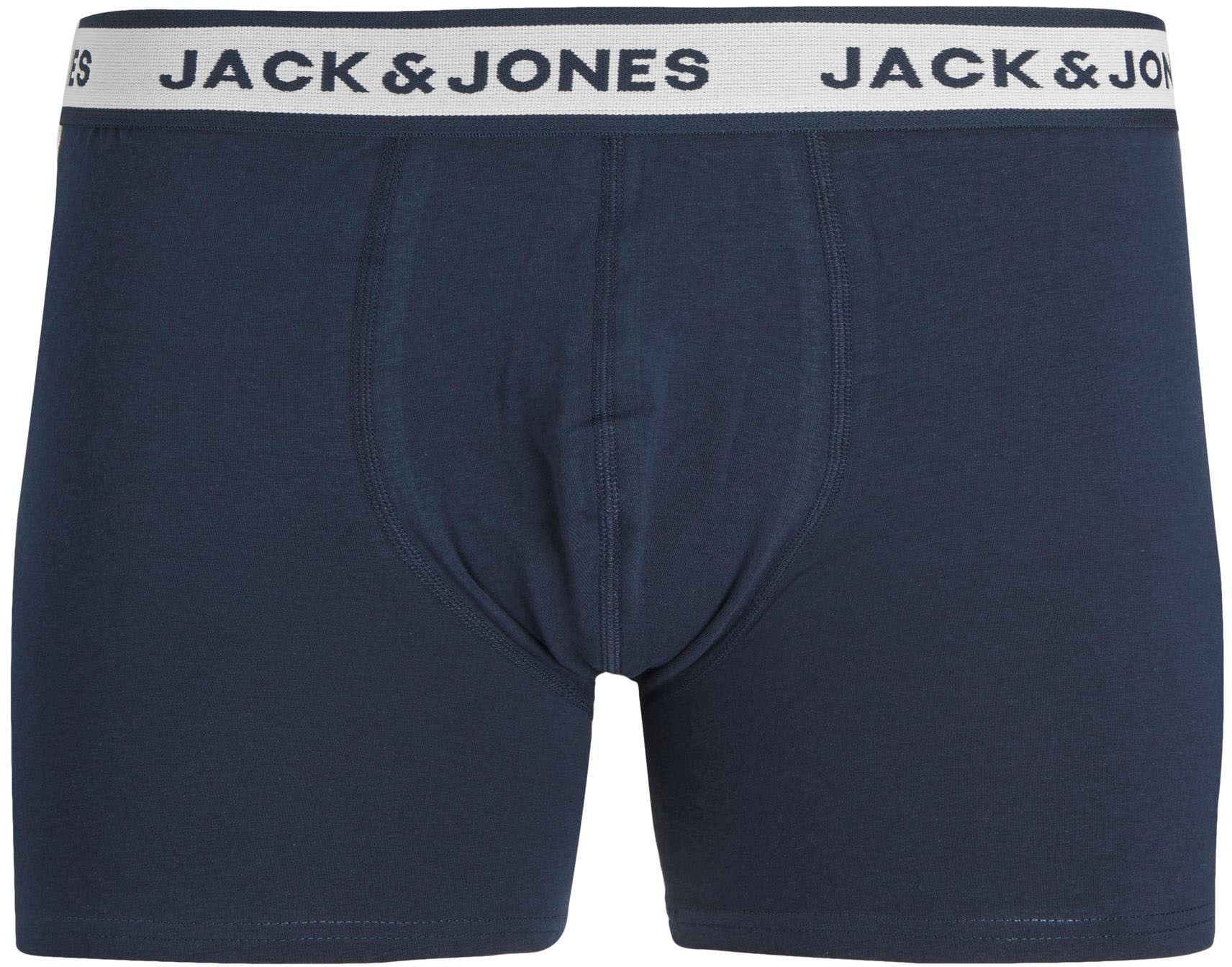 Jack & Jones Boxershorts »JJ JACSOLID BOXER BRIEFS 5 P«, (Packung, 5 St.)