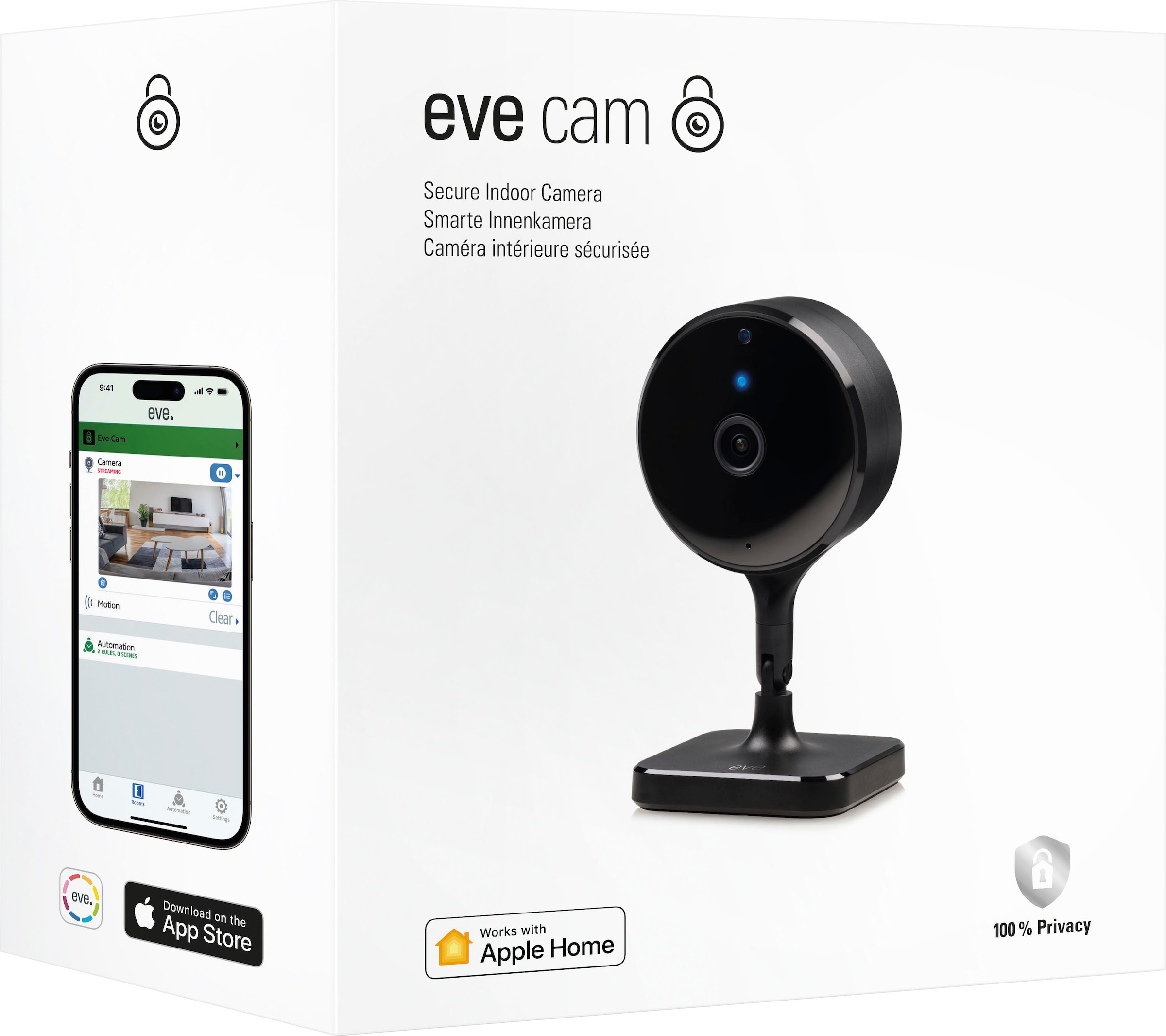 EVE Überwachungskamera »Cam«, Innenbereich
