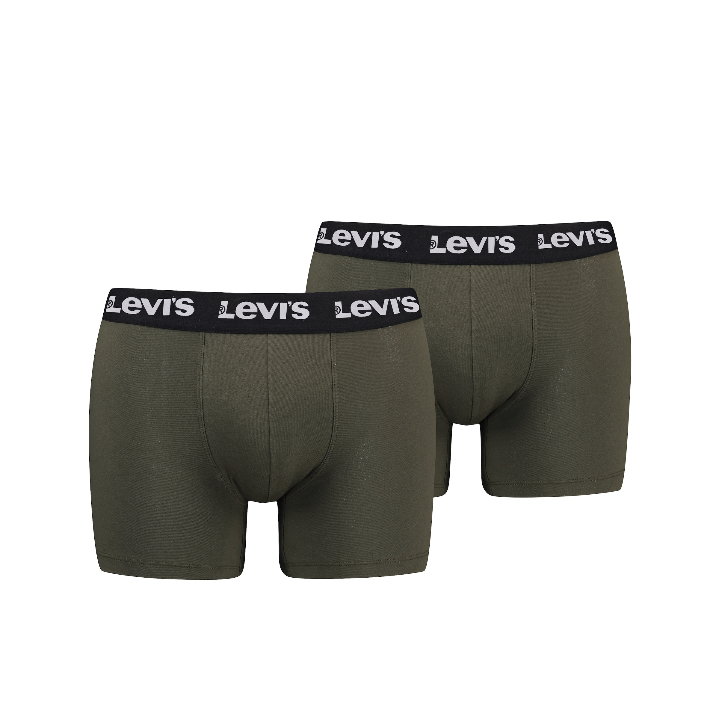 Levi's® Boxershorts »LEVIS MEN REPEAT LOGO BOXER BRIEF« 2er Pack,  ohne Eingriff, Logobund, elastisch
