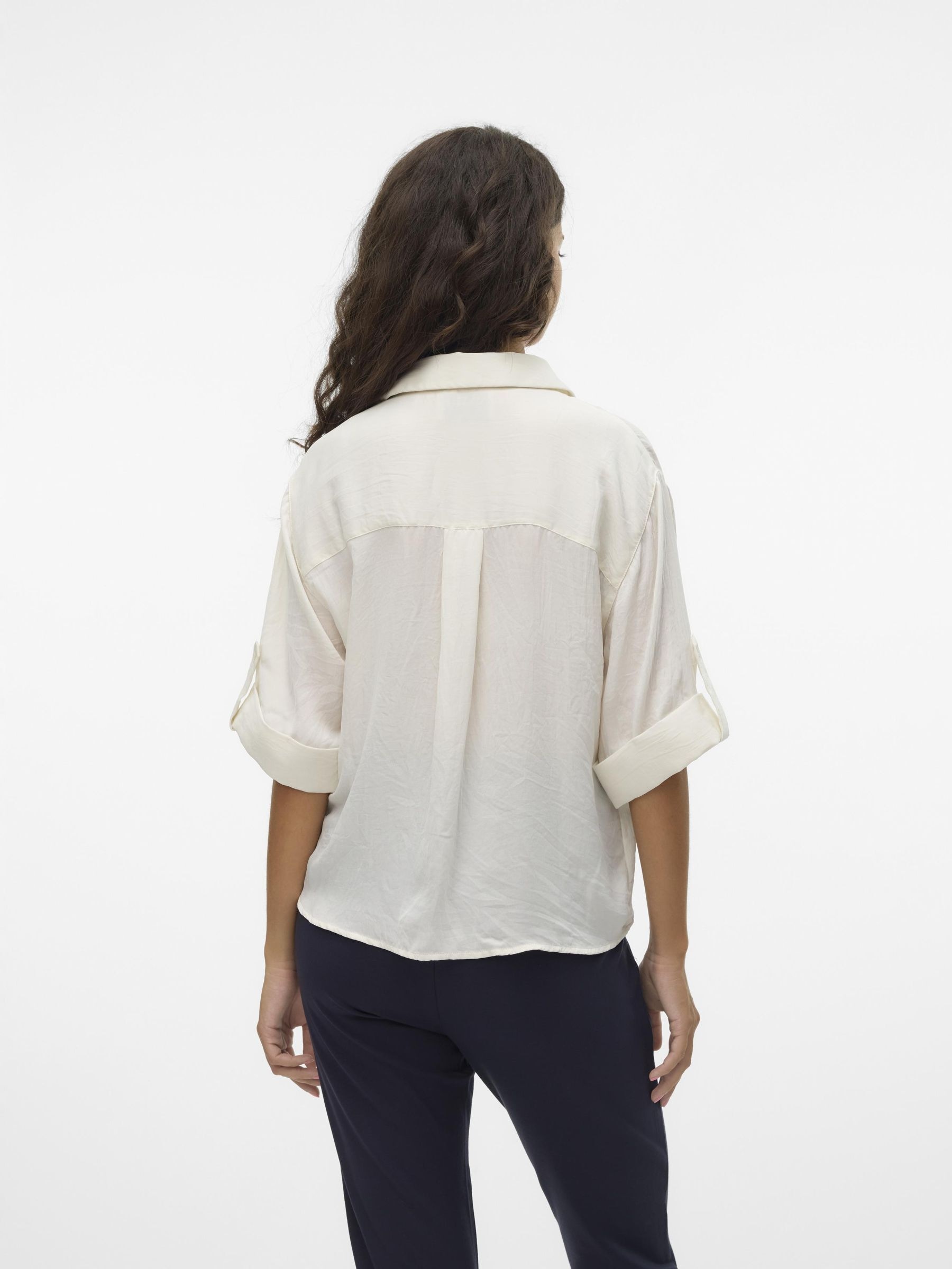 Vero Moda Kurzarmbluse »VMFABIANA 3/4 SHIRT VMA NOOS«