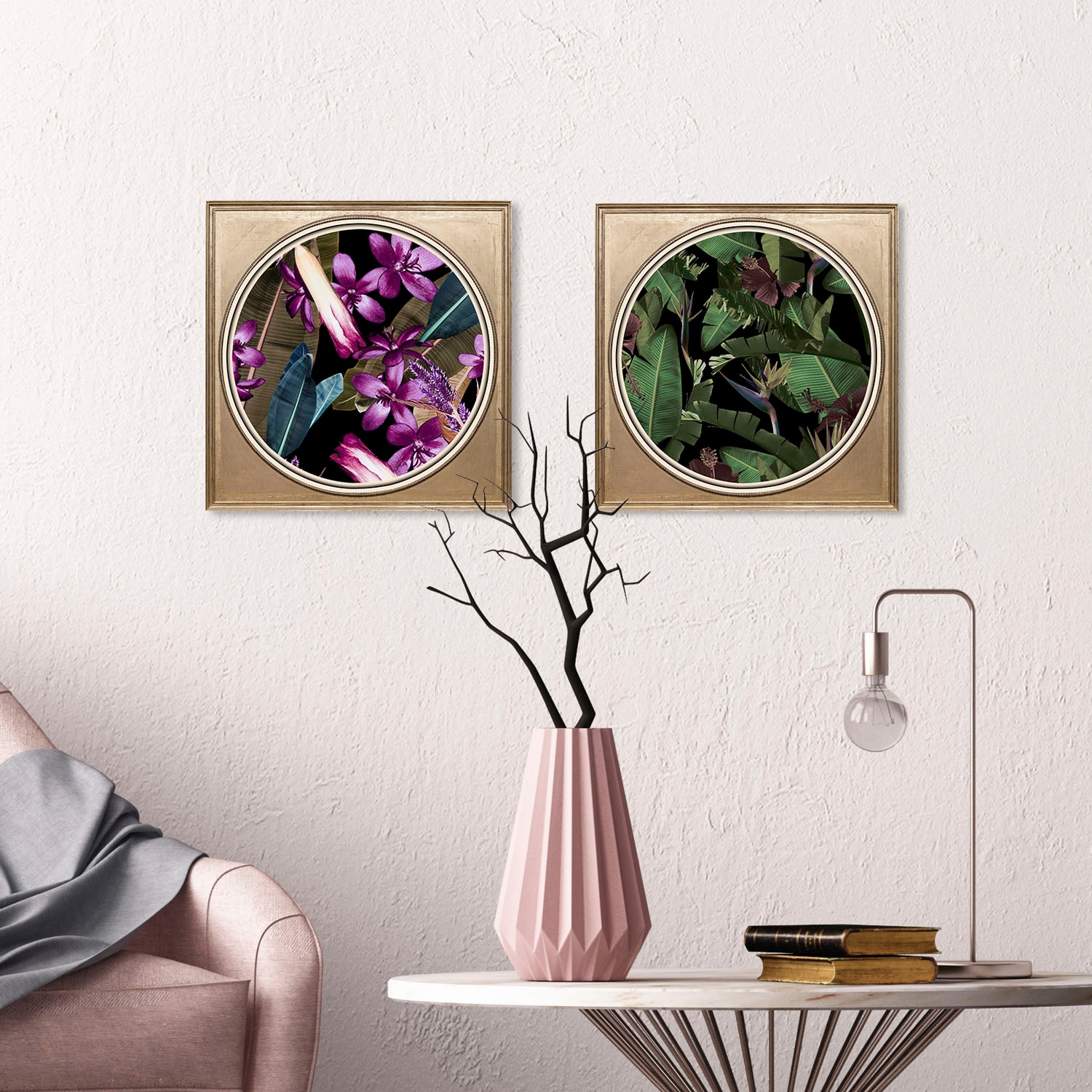 queence Acrylglasbild »Blumen«, Blumen-Blumenbilder-Kunst-Pflanzen-Pflanzenbilder-Gemälde, Fine Art-Print in Galeriequalität
