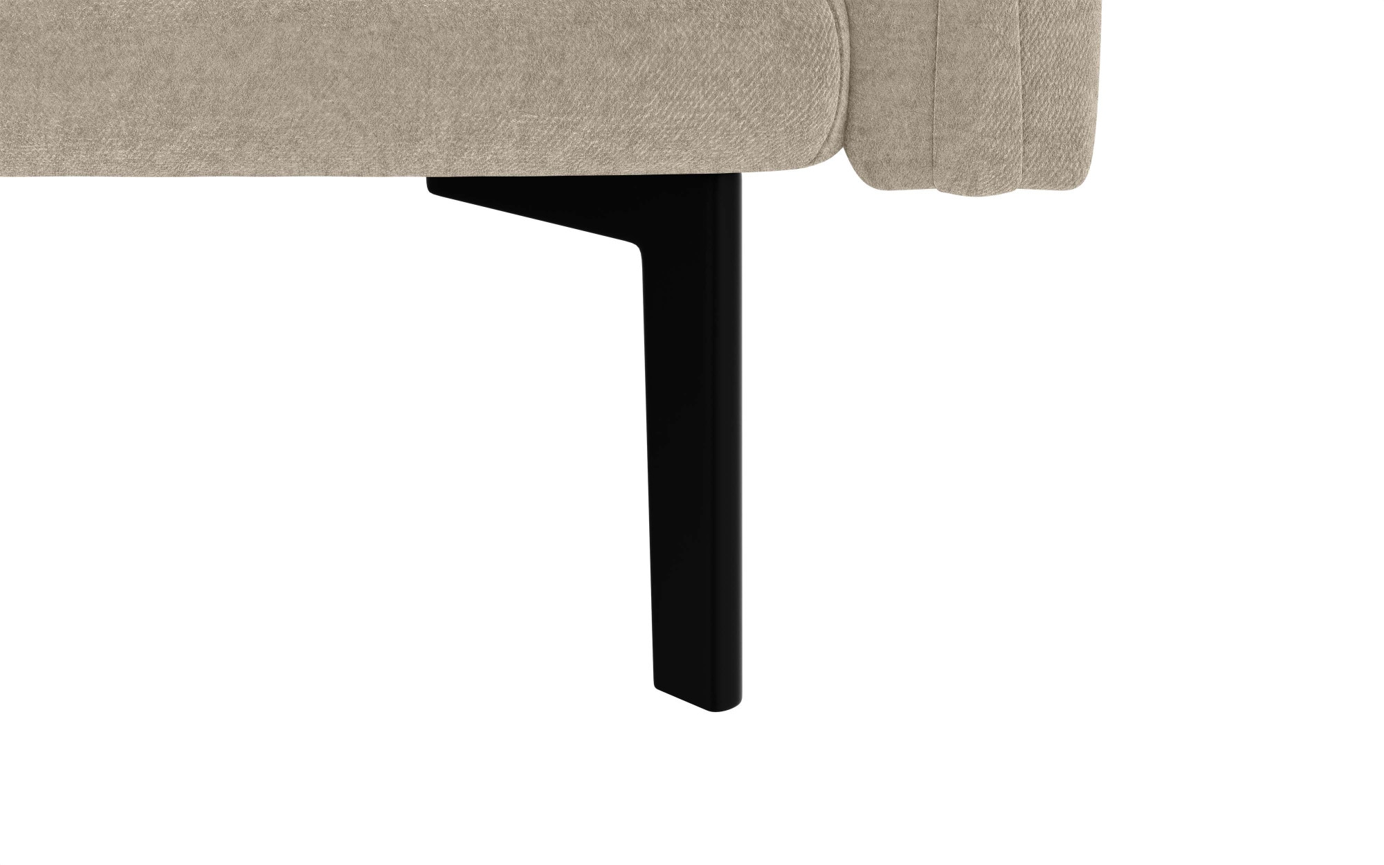 INOSIGN Ecksofa »ALEXANDRIA mit Recamiere rechts oder links bestellbar, moderne Bezüge«, L-Form mit Wellenunterfederung, Maße: B/H/T 246/86/190 cm