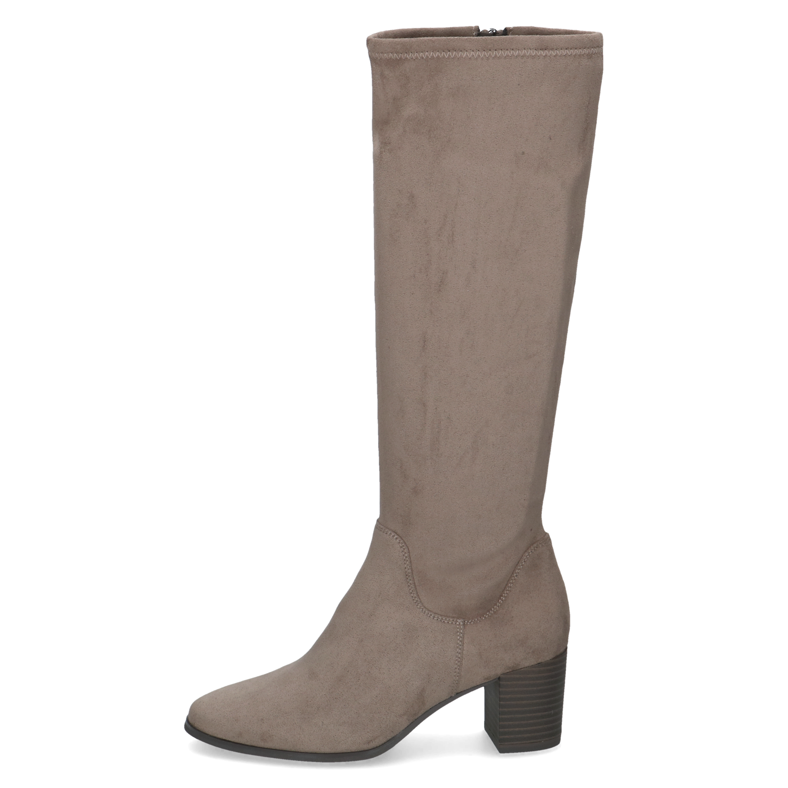 Caprice Stiefel  Blockasbsatz, Langschaftstiefel mit Stretchfunktion