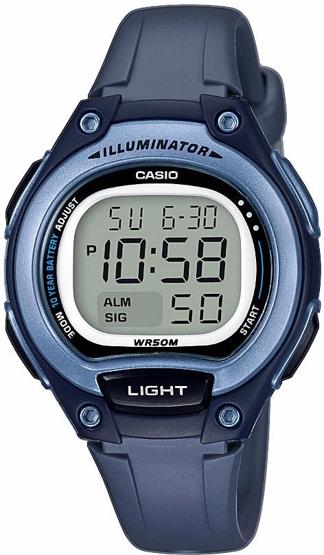 Casio Collection Chronograph »LW-203-2AVEF«, Quarzuhr, Armbanduhr,Mädchen,Jungen,digital,ideal auch als Geschenk