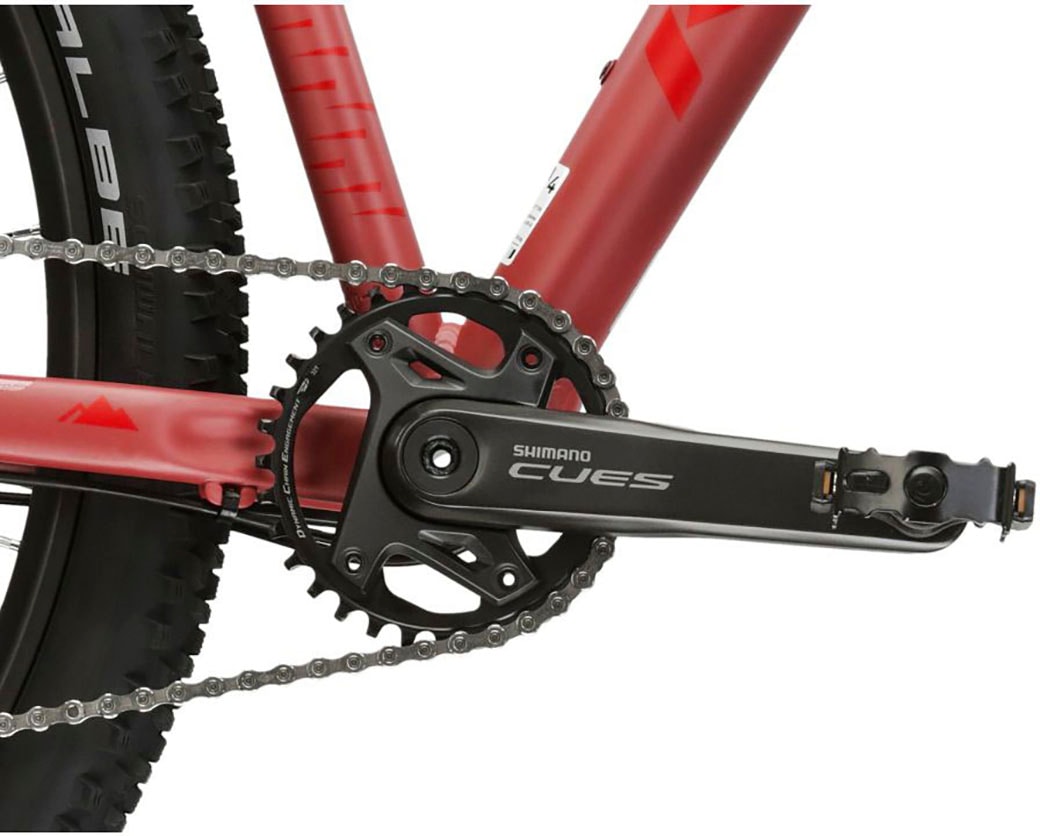 Kross Mountainbike »Hardtail Level 4.0«, 10 Gang, Shimano, CUES U6000 Schaltwerk, Kettenschaltung