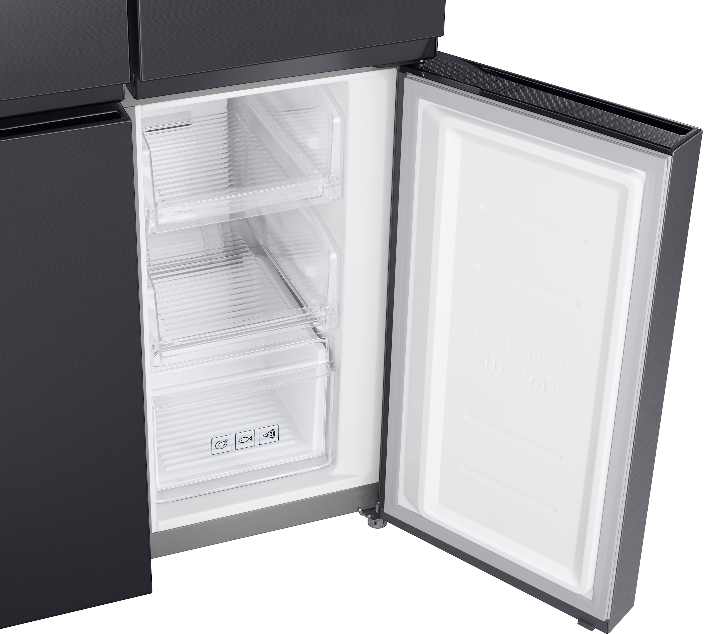 Samsung Side-by-Side »RF48A401EB4« 179,3 cm hoch 83,3 cm breit