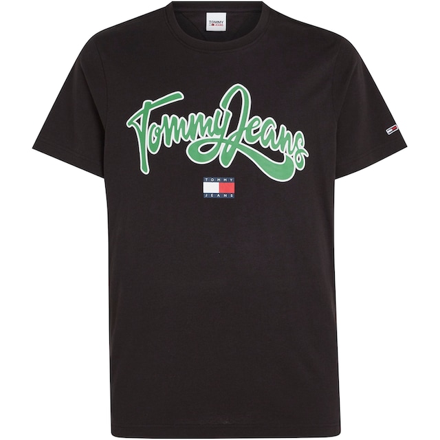 Logo-Frontmotiv großem Tommy REG OTTO TEXT POP bei Jeans kaufen T-Shirt online »TJM COLLEGE mit TEE«,