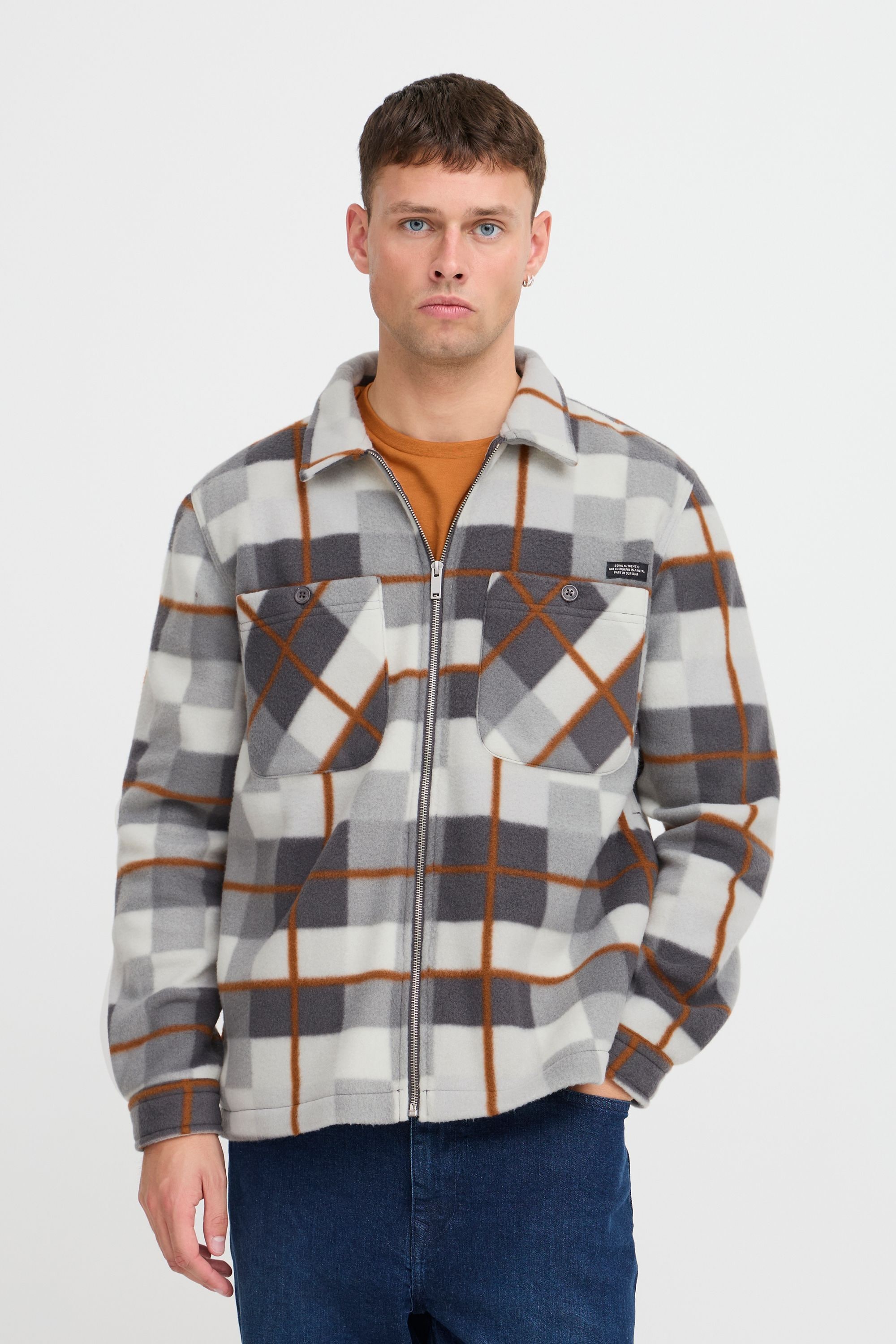 Blend Kurzjacke »Übergangsjacke BHShirt Fleece«, ohne Kapuze