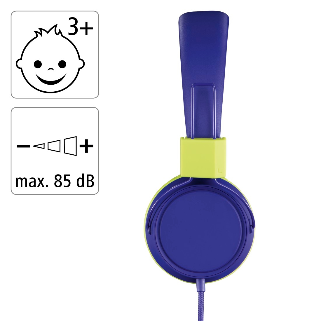 weiterer auf On-Ear, »Kinderkopfhörer OTTO Kopfhöreranschluss Lautstärkebegrenzung leicht«, Thomson 85dB On-Ear-Kopfhörer bestellen mit zusammenfaltbar, größenverstellbar Kabel möglich bei