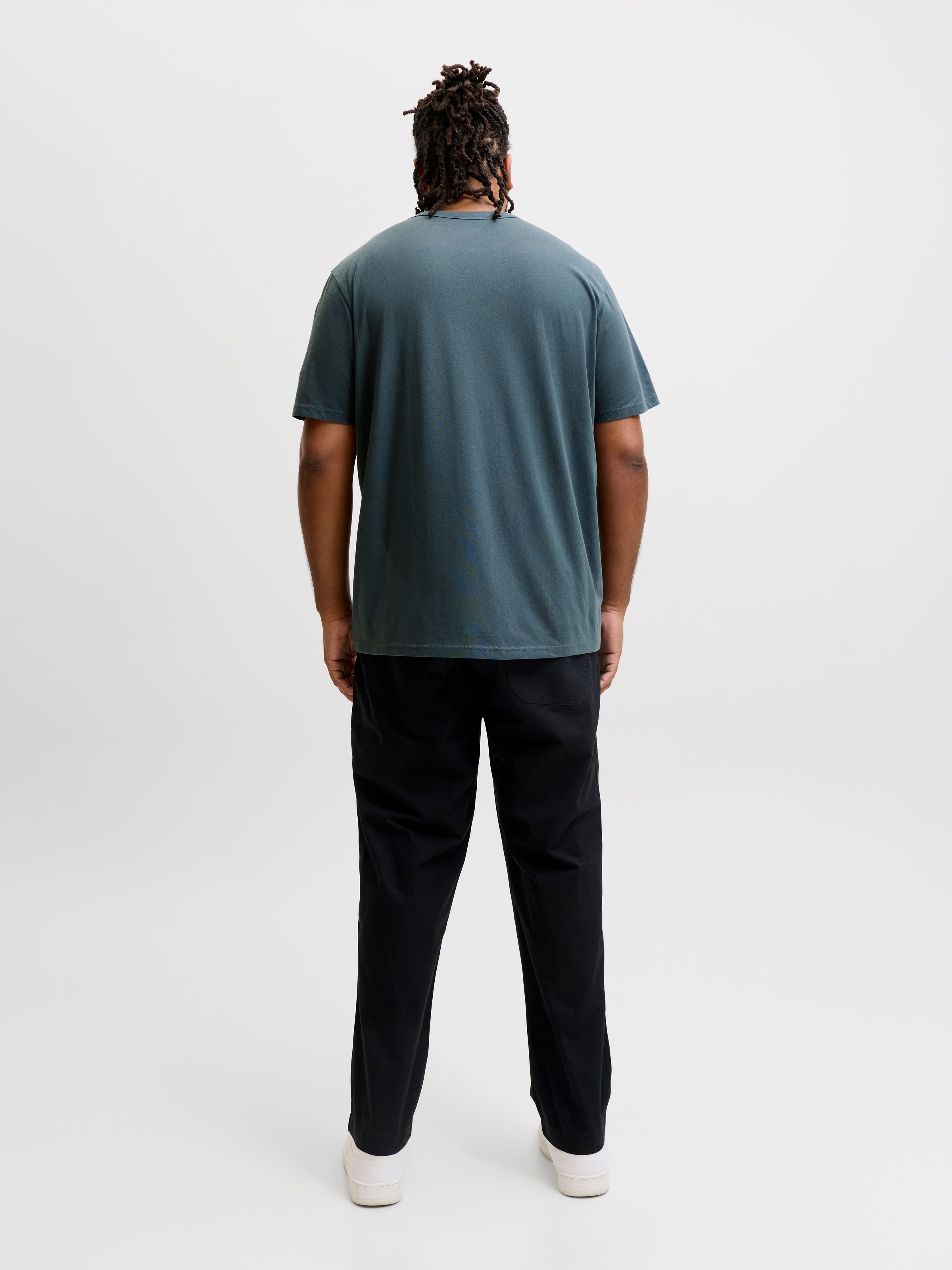 Jack & Jones PlusSize T-Shirt »JJCLEVELAND TEE SS CREW NECK PLS« Baumwolle, regular fit
