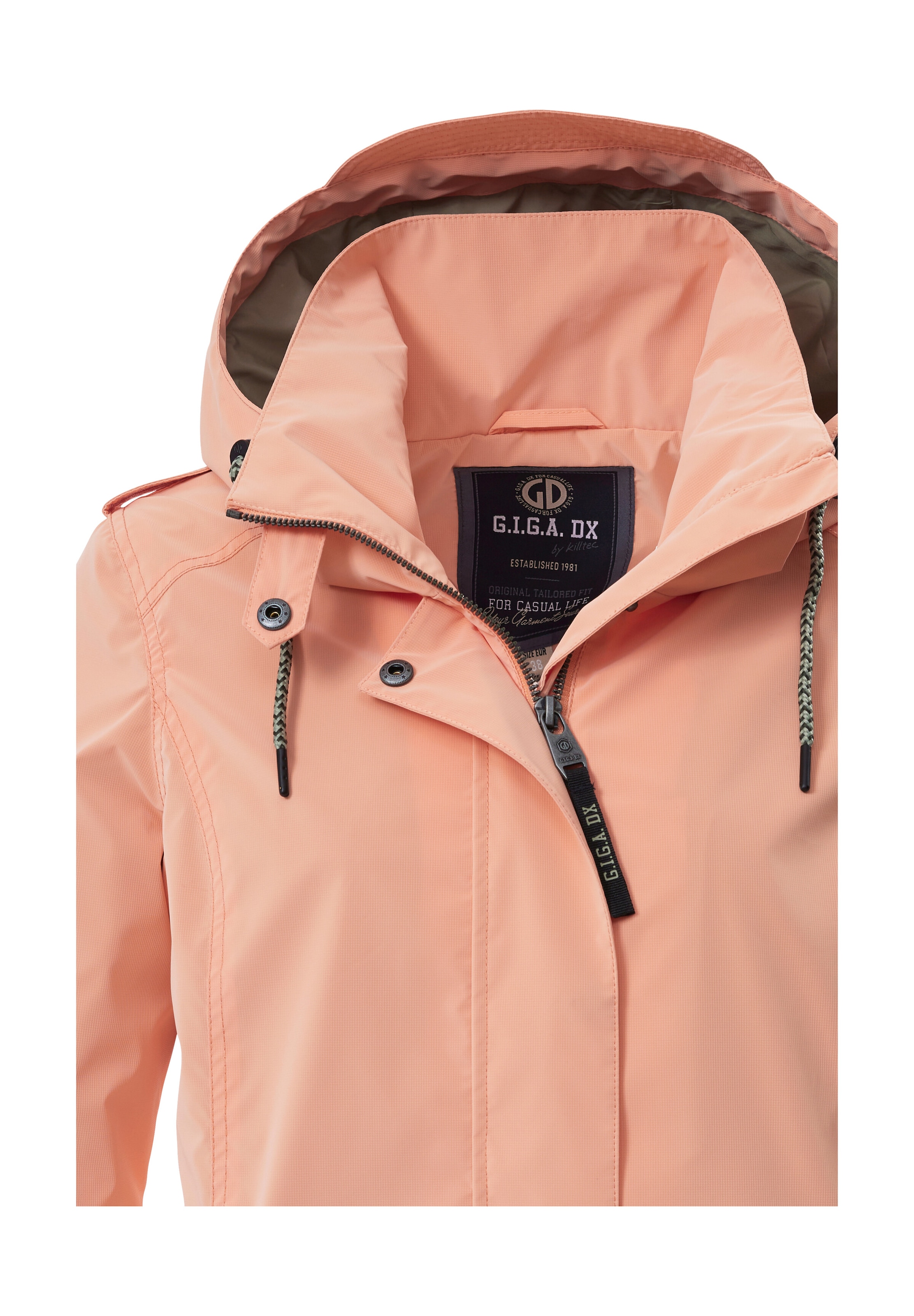 G.I.G.A. DX by killtec Parka »GS 94 WMN PRK« Funktionsparka mit verstellbarer Kapuze und Autolock-Reißverschluss