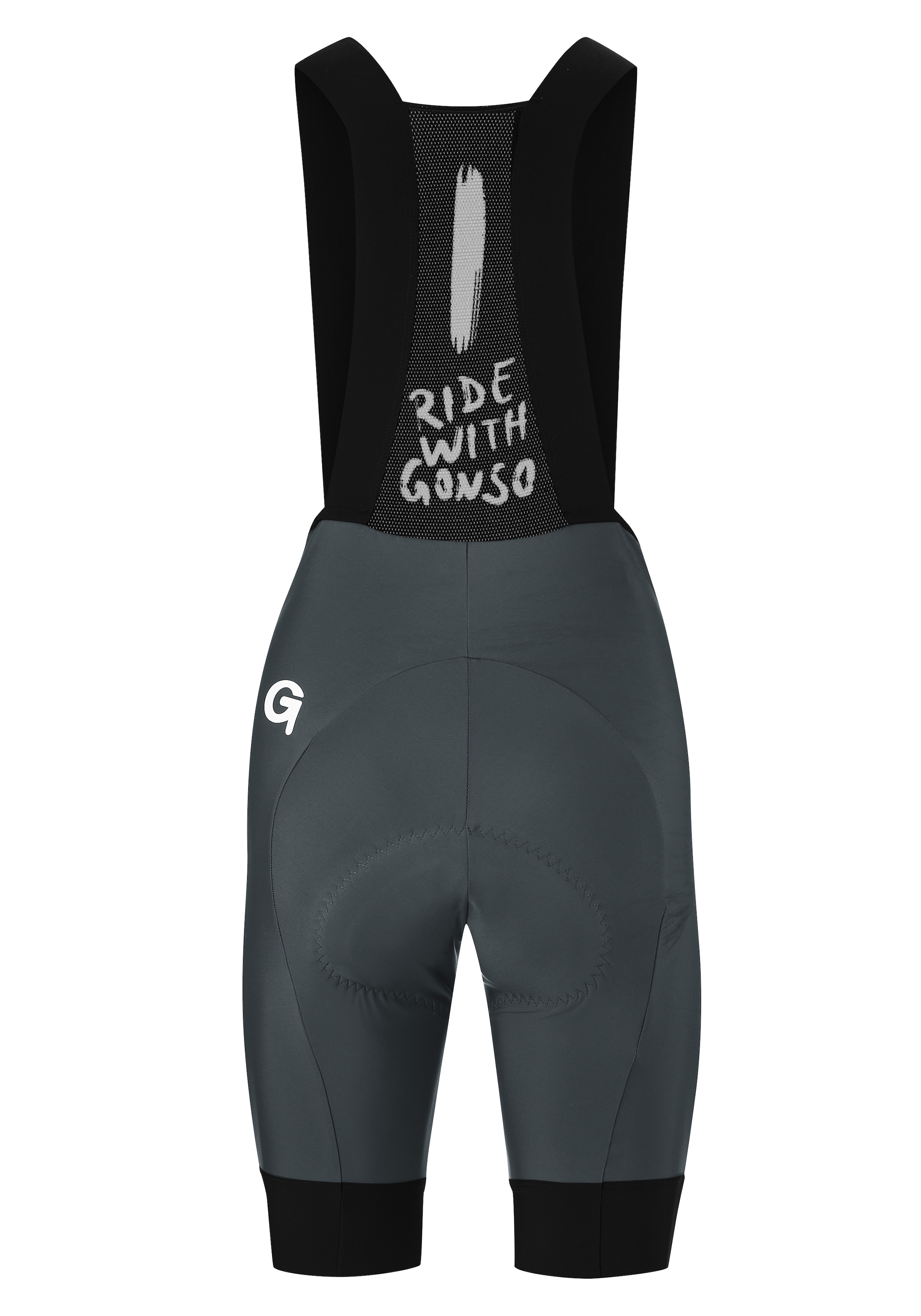 Gonso Fahrradhose »SQlab GO BIB W«, Damen Radhose, Sitzpolster und Träger, moderne Radlerhose, Tight Fit