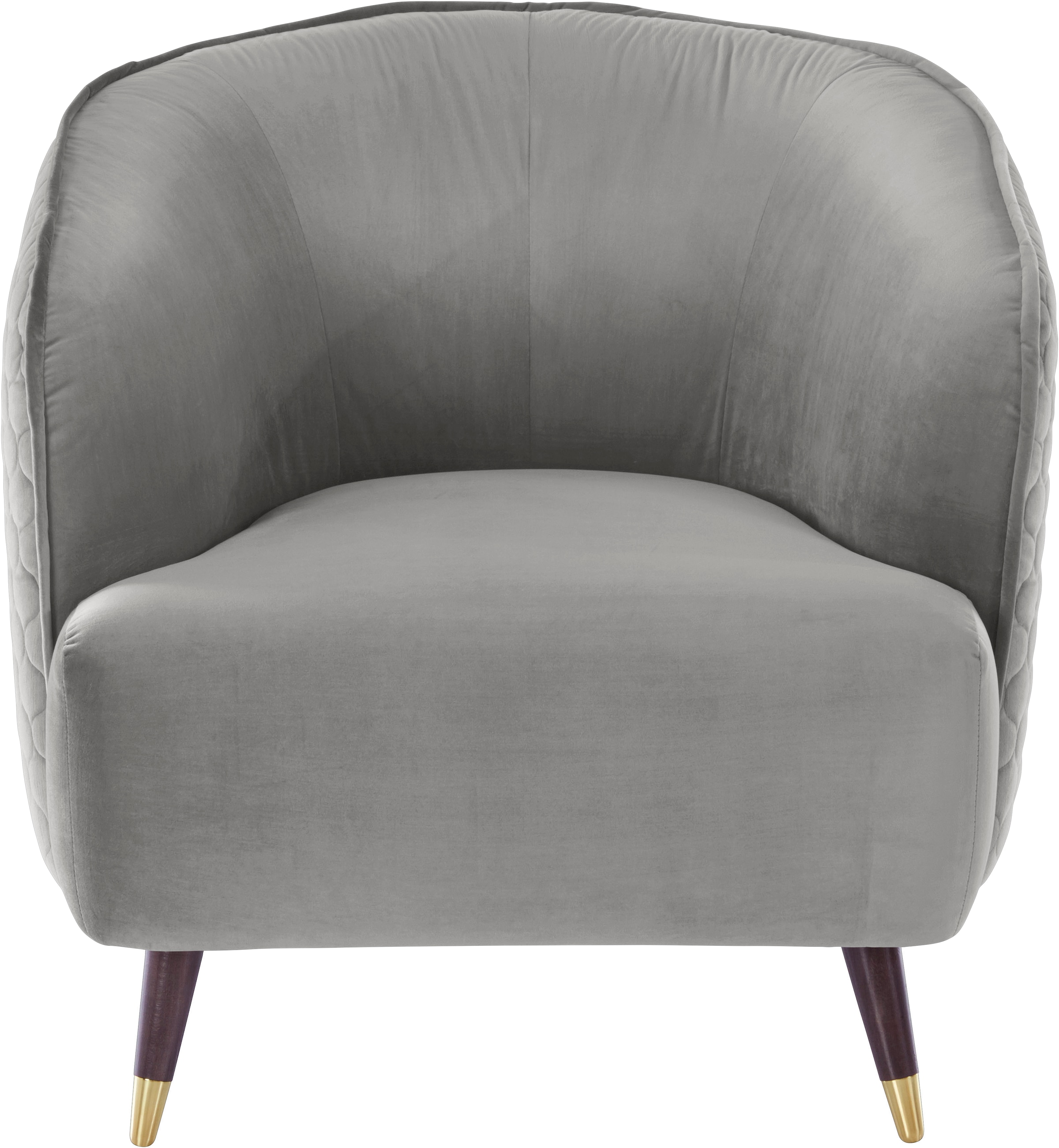 Guido Maria Kretschmer Home&Living Sessel »Oradea Cocktailsessel«, mit eleganter Steppung auf Rückseite der Rückenlehne
