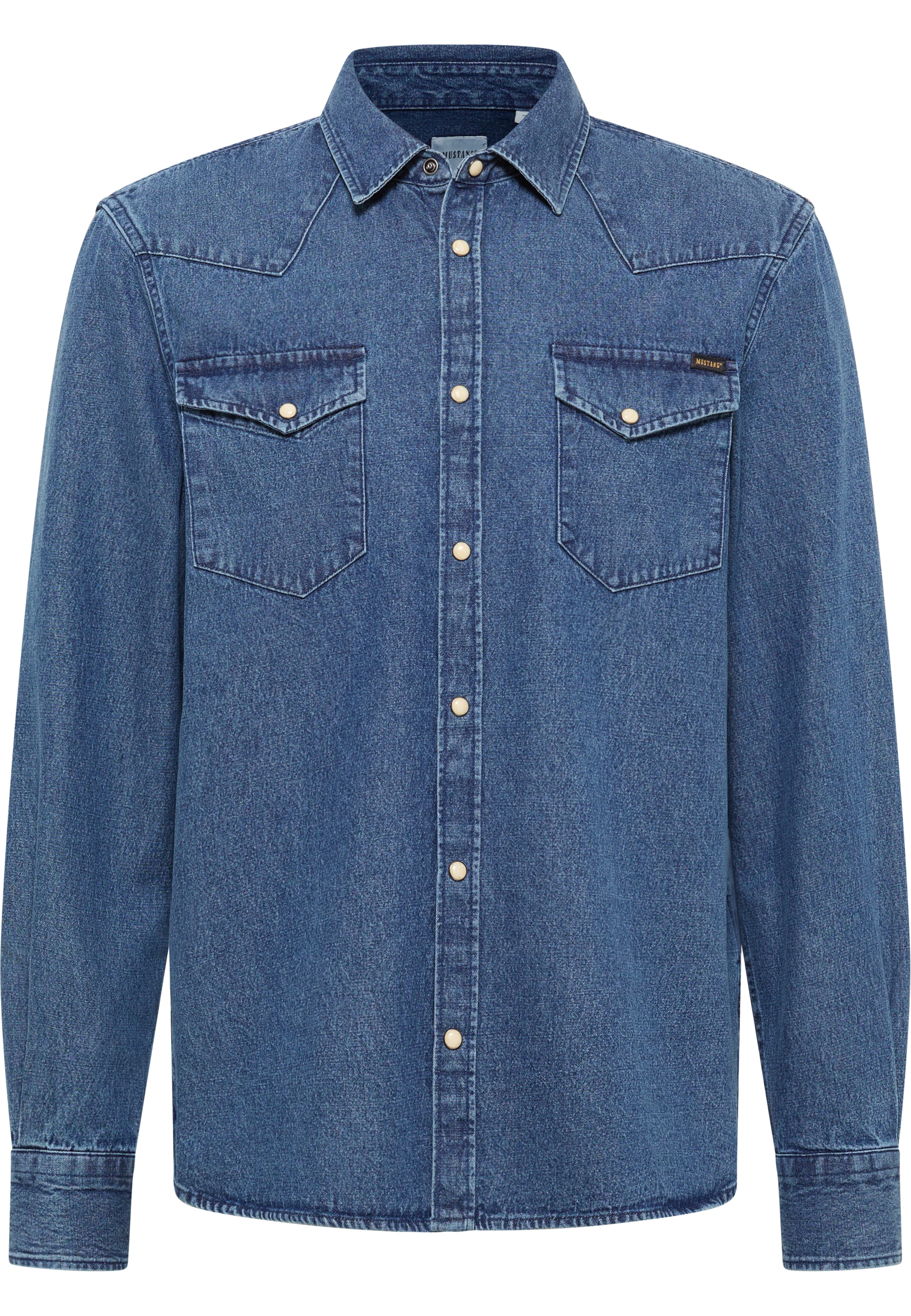 MUSTANG Langarmhemd »Herren Style Duver«