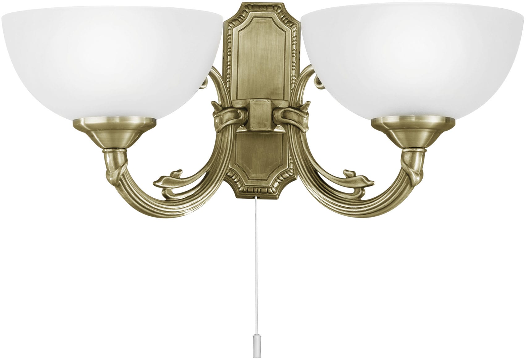 EGLO Wandleuchte »SAVOY Wandlampe - Metallguss - E14 - 2X40W - IP20« E14 1 Stk. Wandstrahler, Wandspot, Wohnzimmer, Flur, Schlafzimmer, L41xH16xAL21cm