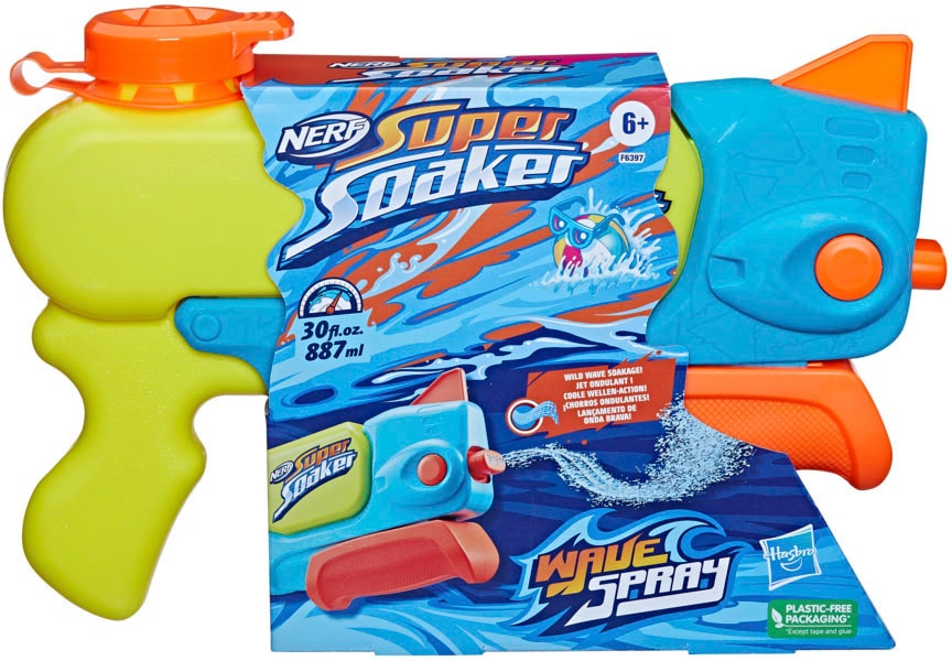Hasbro Wasserpistole »Nerf, Wasserblaster, Super Soaker, Wave Spray«