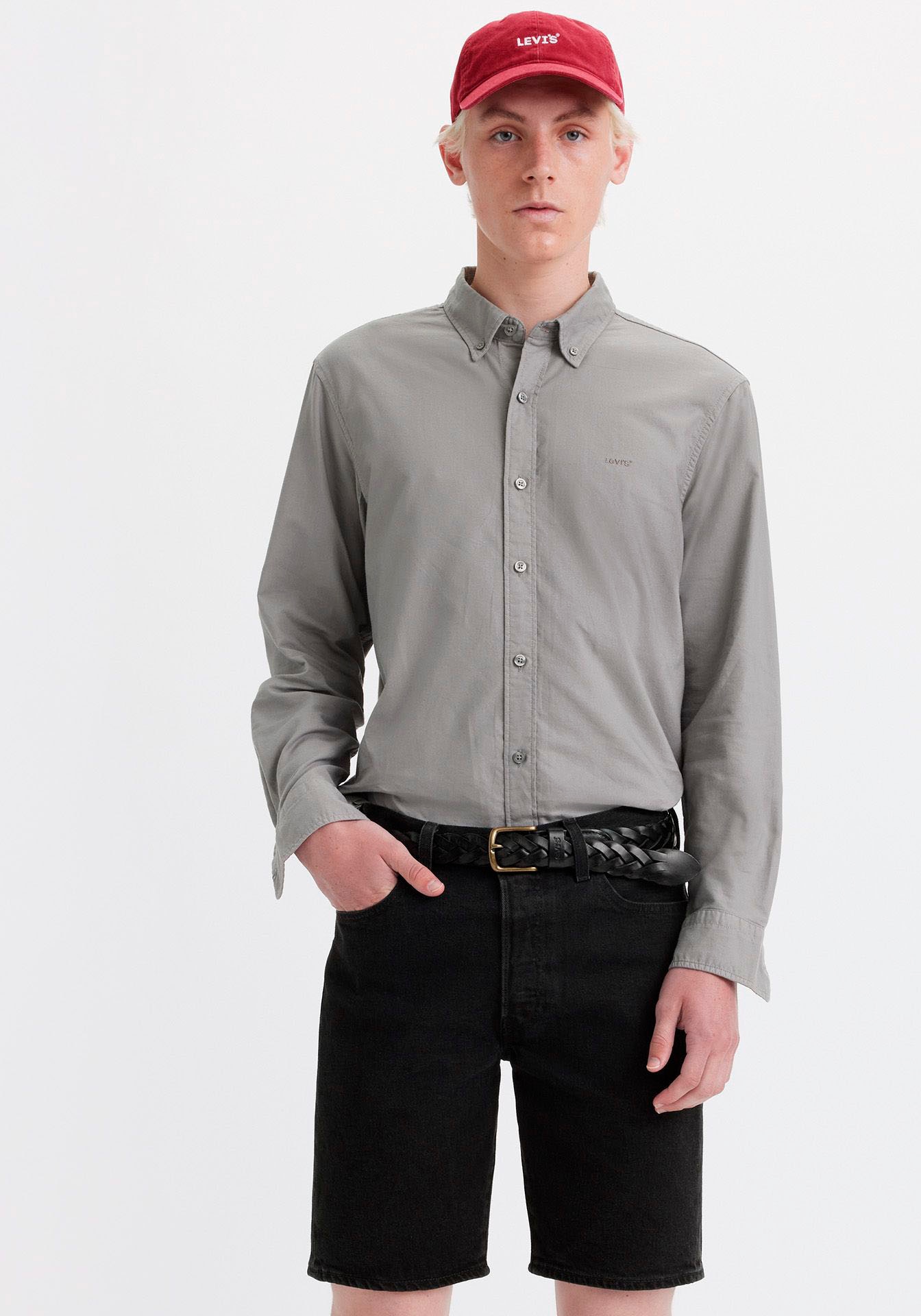 Levi's® Langarmhemd »AUTHENTIC BUTTON DOWN GREYS«