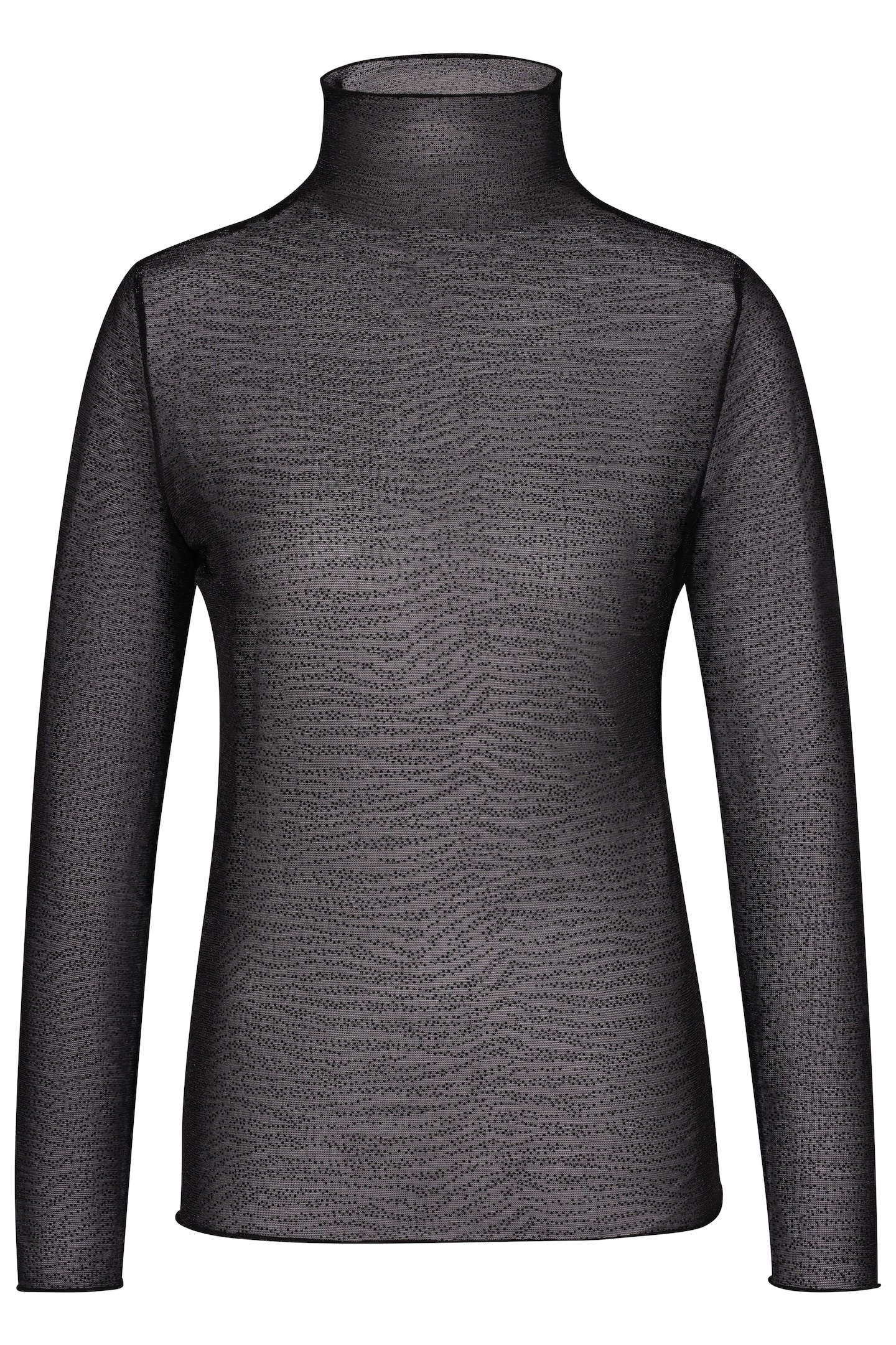 bugatti Langarmshirt, mit Glanzeffekt
