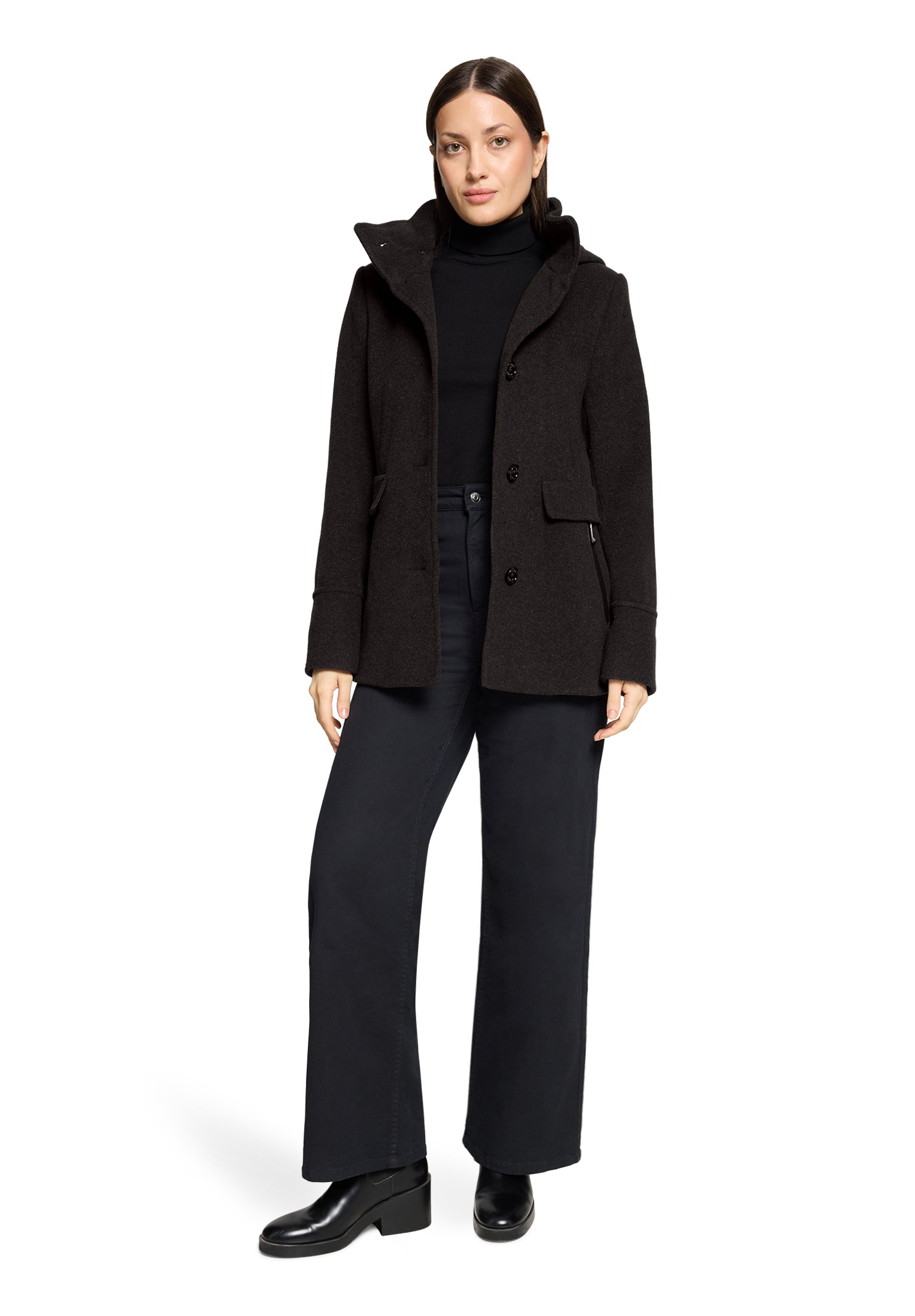 Gil Bret Wolljacke »Wolljacke mit Kapuze«