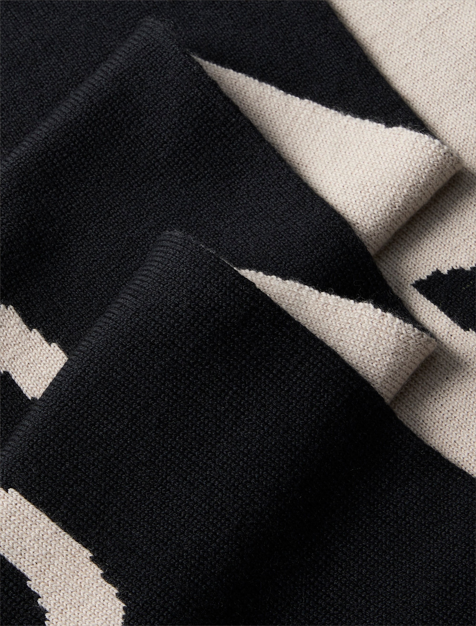 Calvin Klein Modetuch »BOLD LOGO 2-TONE WOOL HW SCARF« Perfekt für den Alltag